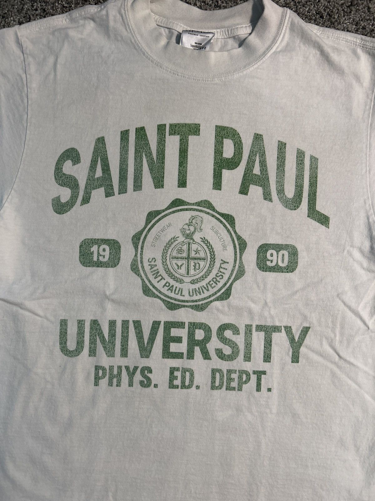Saint Paul Saint Paul University Heavy T-Shirt Size US M / EU 48-50 / 2 - 2 Thumbnail