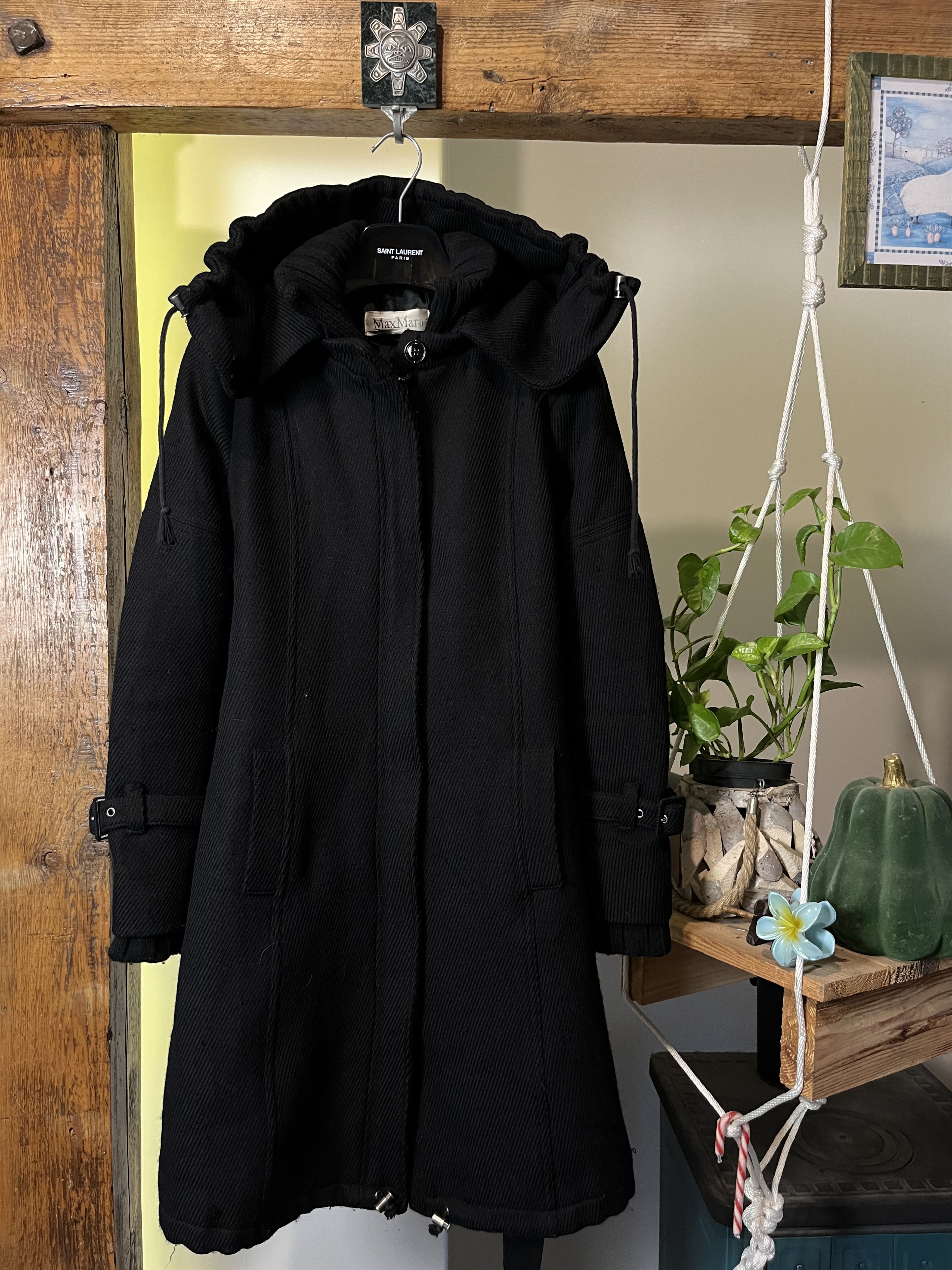 Max Mara Vintage Max Mara Wool Long Coat Size M / US 6-8 / IT 42-44 - 2 Thumbnail