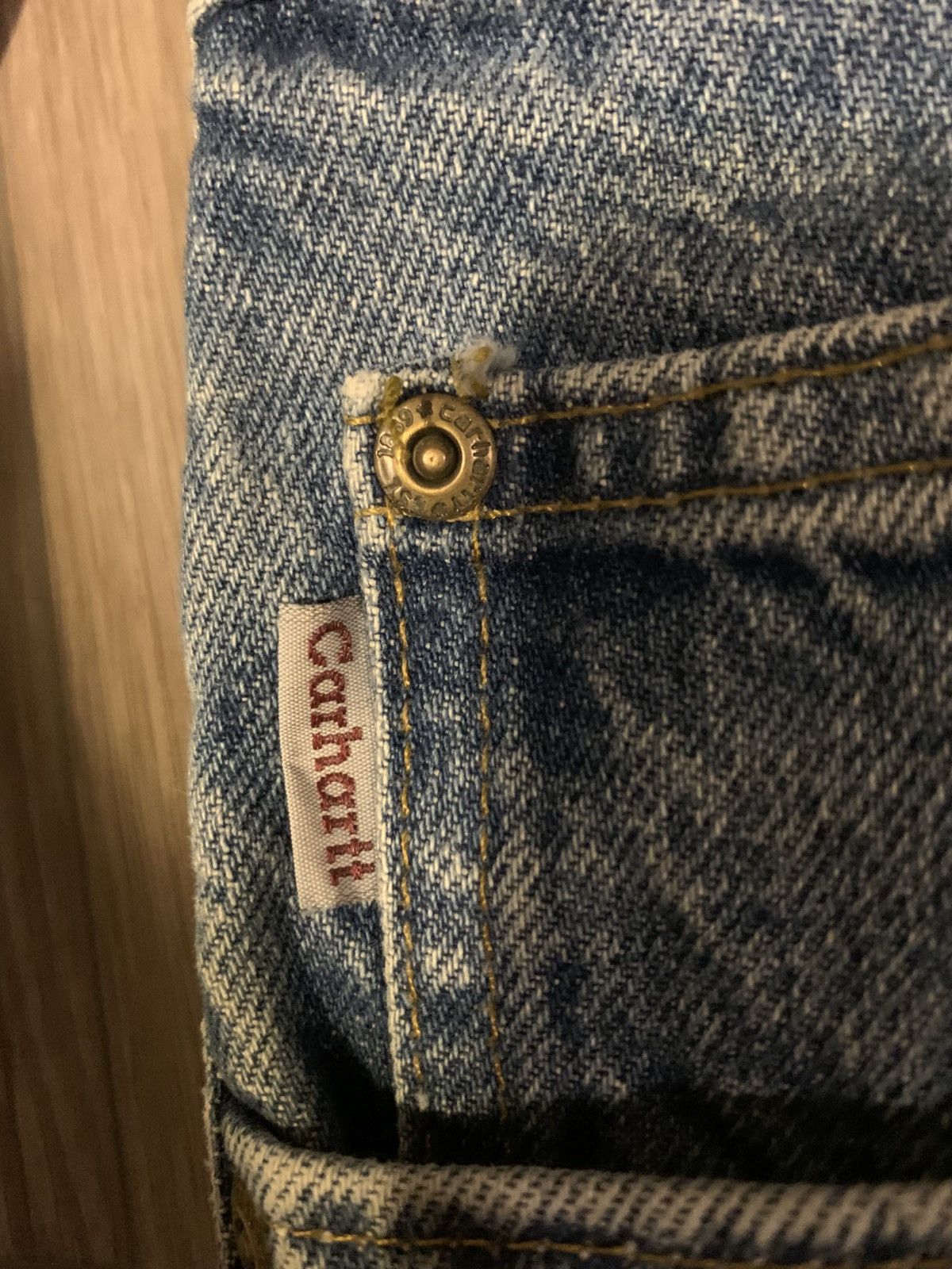 Carhartt Carhartt Jean Shorts Jorts Size US 35 - 2 Thumbnail