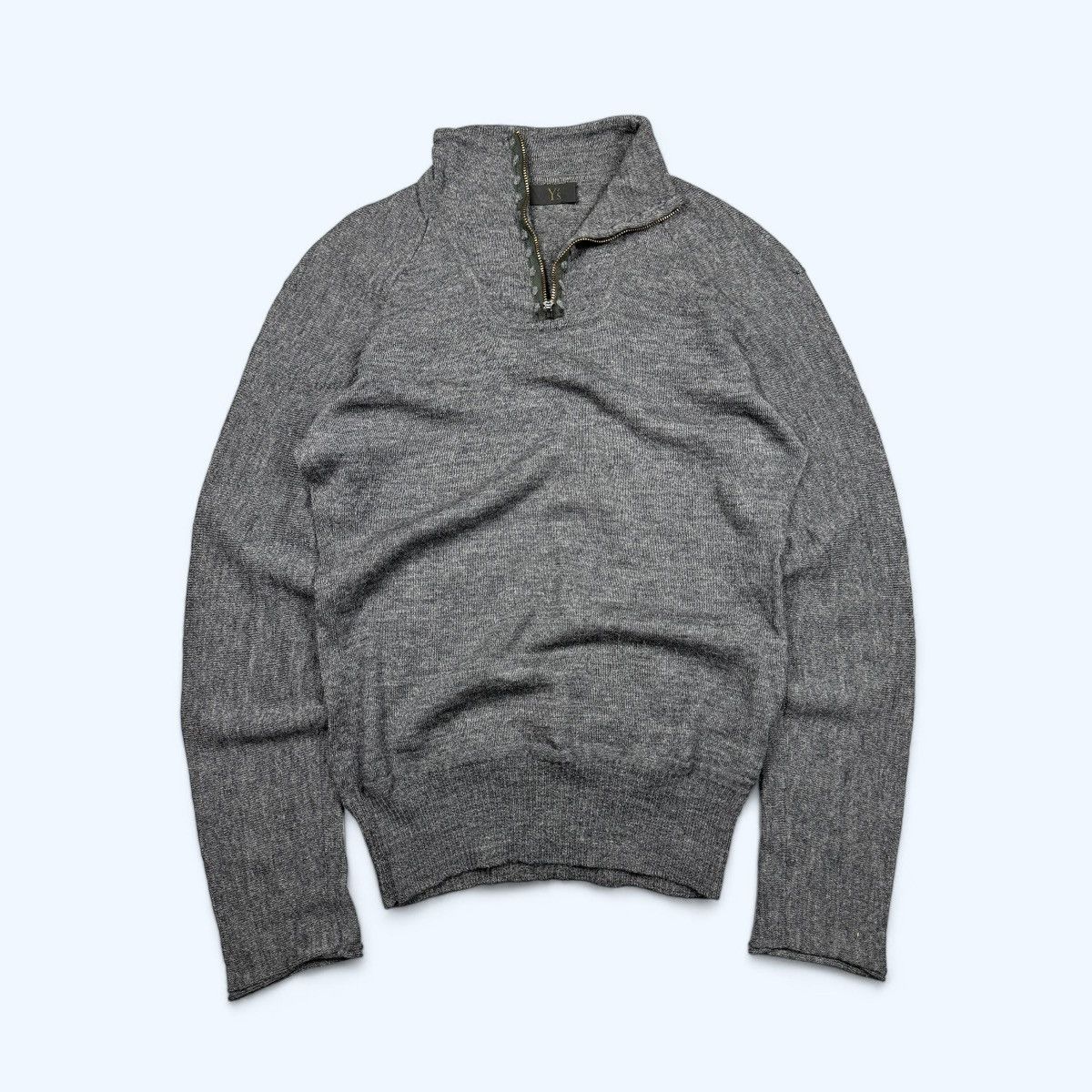 Seditionaries × Vintage × Yohji Yamamoto Yohji Yamamoto Y’S vintage zip alpaca sweater size 4 S/M Size US M / EU 48-50 / 2 - 1 Thumbnail