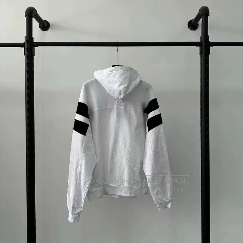 Balenciaga Balenciaga Embroidered Logo Color Block Zipper Hoodie Jack Size US M / EU 48-50 / 2 - 2 Thumbnail