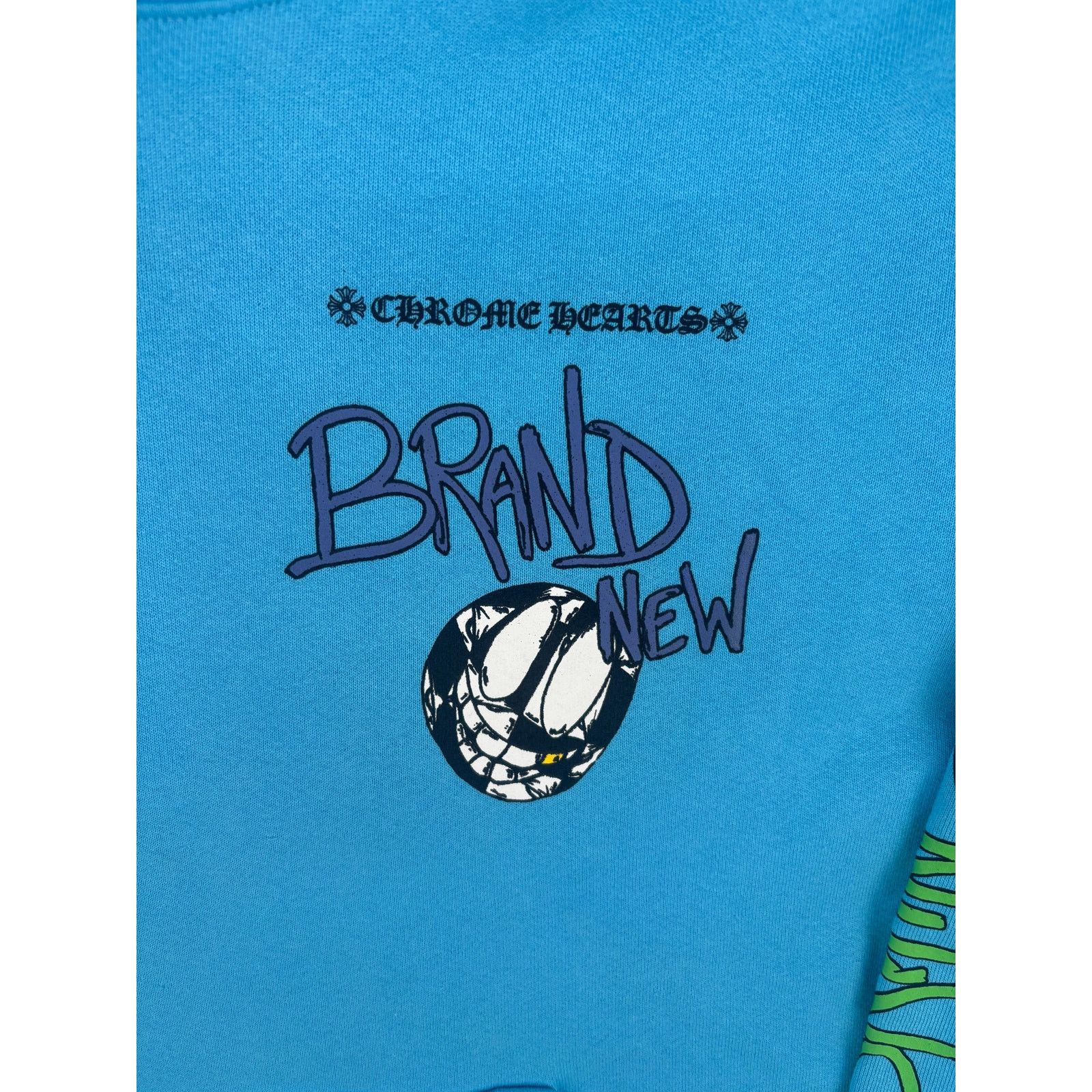 Chrome Hearts Chrome Hearts Matty Boy Brain New Blue Hoodie Size XL Size US XL / EU 56 / 4 - 3 Thumbnail