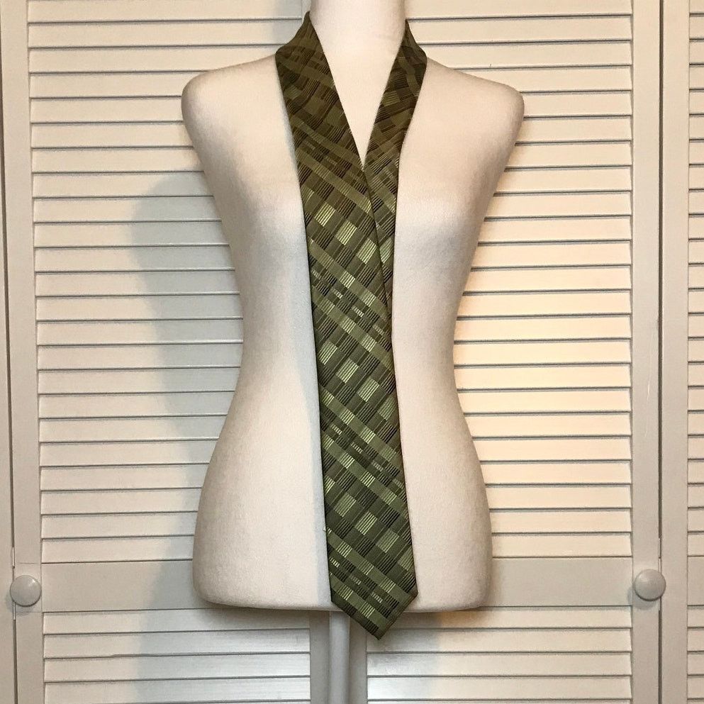 John Ashford John Ashford Geometric Classic Wide Necktie Size ONE SIZE - 2 Thumbnail