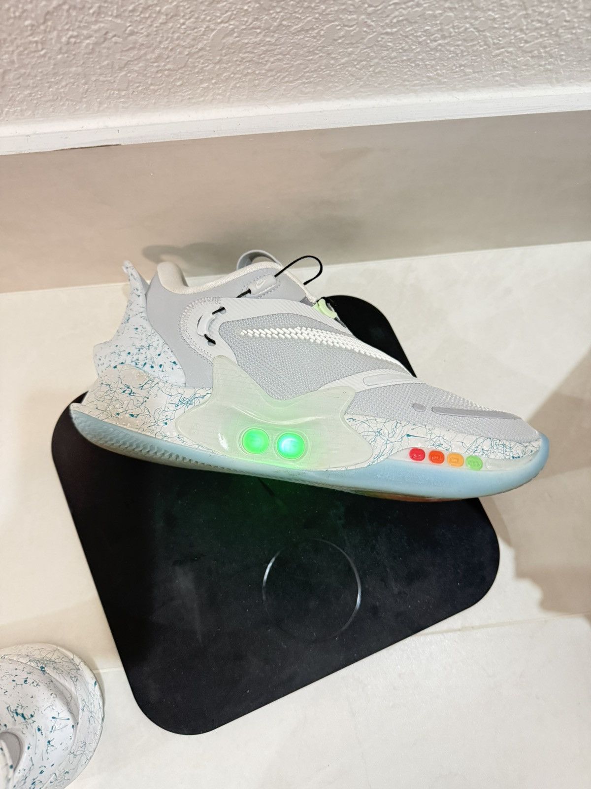 Nike Nike Adapt BB 2.0 Mag Size 7.5 Wolf Grey/White-Light Aqua Size US 7.5 / EU 40-41 - 18 Thumbnail