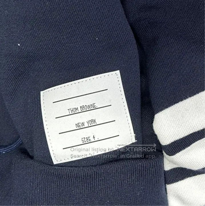 Thom Browne Thom Browne Classic Striped Drawstring Joggers. Size US 30 / EU 46 - 4 Thumbnail
