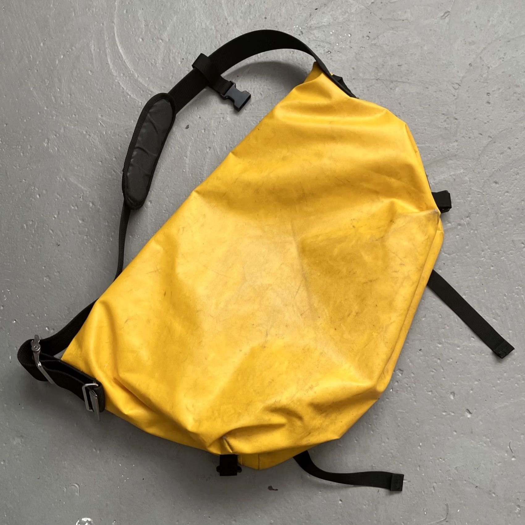 Vintage Chrome Industries Messenger Bag Yellow Usa Erik Zo 1st Gen 1990s, Men's — image 6 of 6