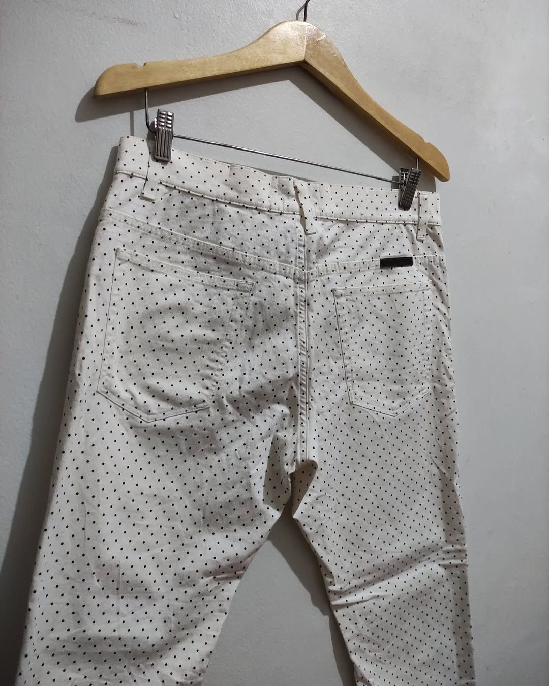 Dolce & Gabbana Dolce & Gabbana Sicilia Polka Dot Cotton Pants Size US 33 - 5 Thumbnail