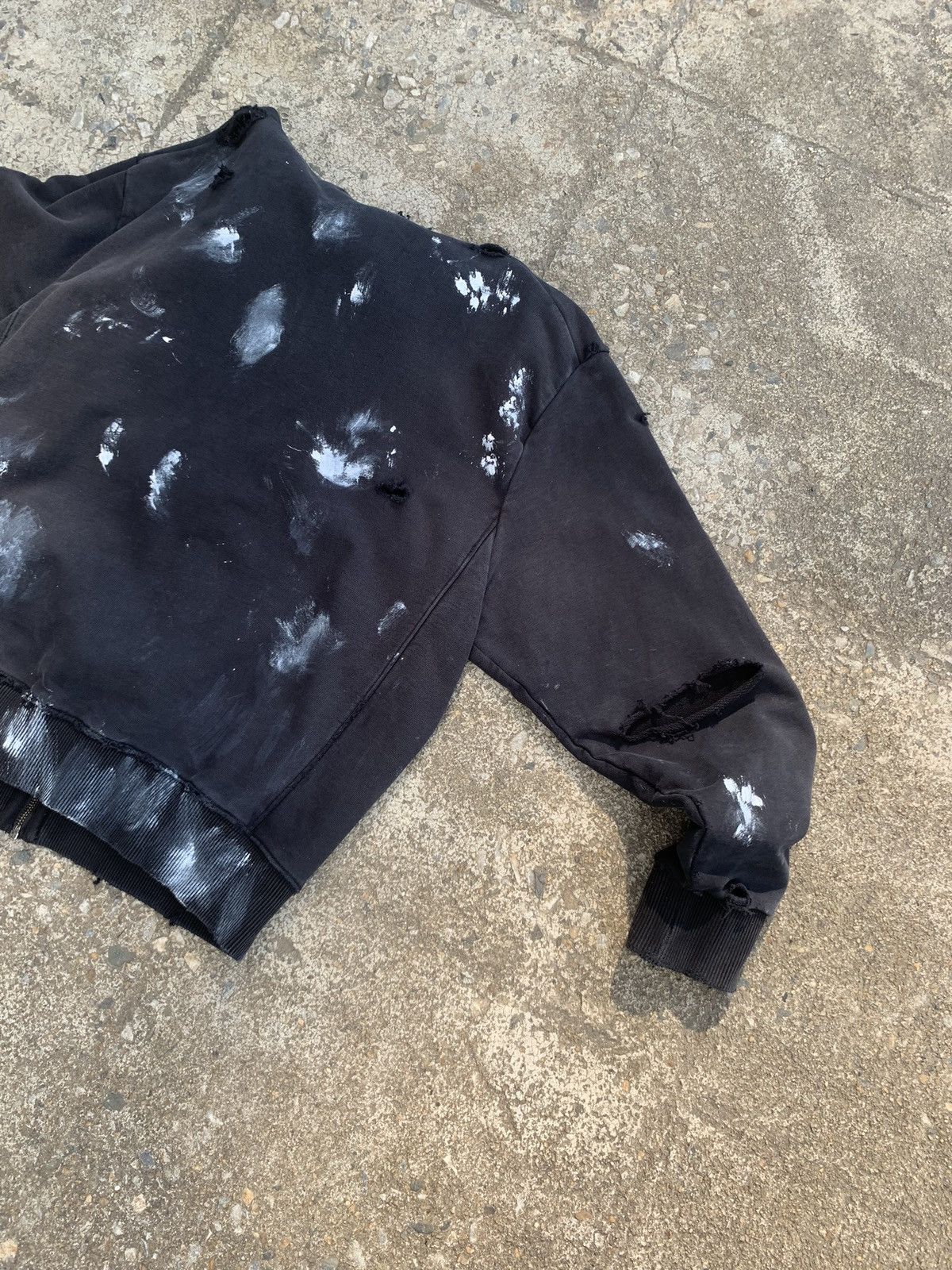 Vintage Vintage thrashed jeep painter hoodie Size US S / EU 44-46 / 1 - 6 Thumbnail