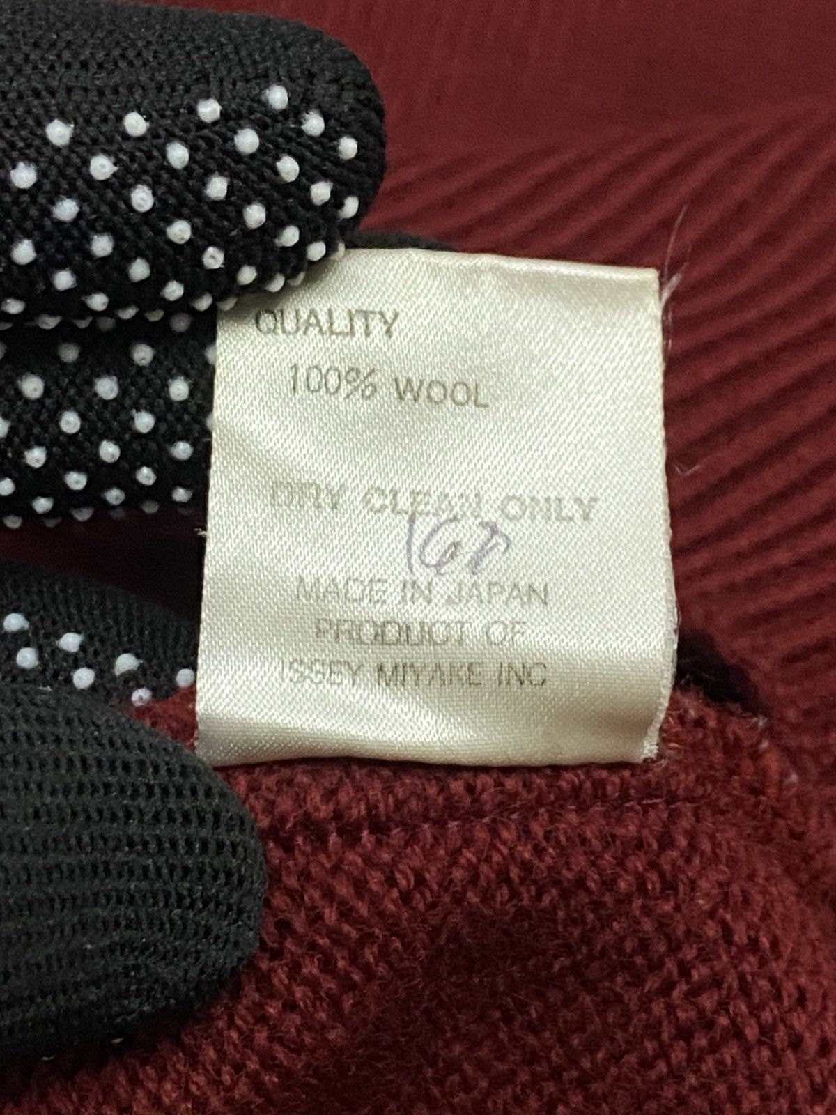 Issey Miyake Issey Miyake AW01 Checkered Turtleneck Knitted Sweater Size US M / EU 48-50 / 2 - 15 Thumbnail