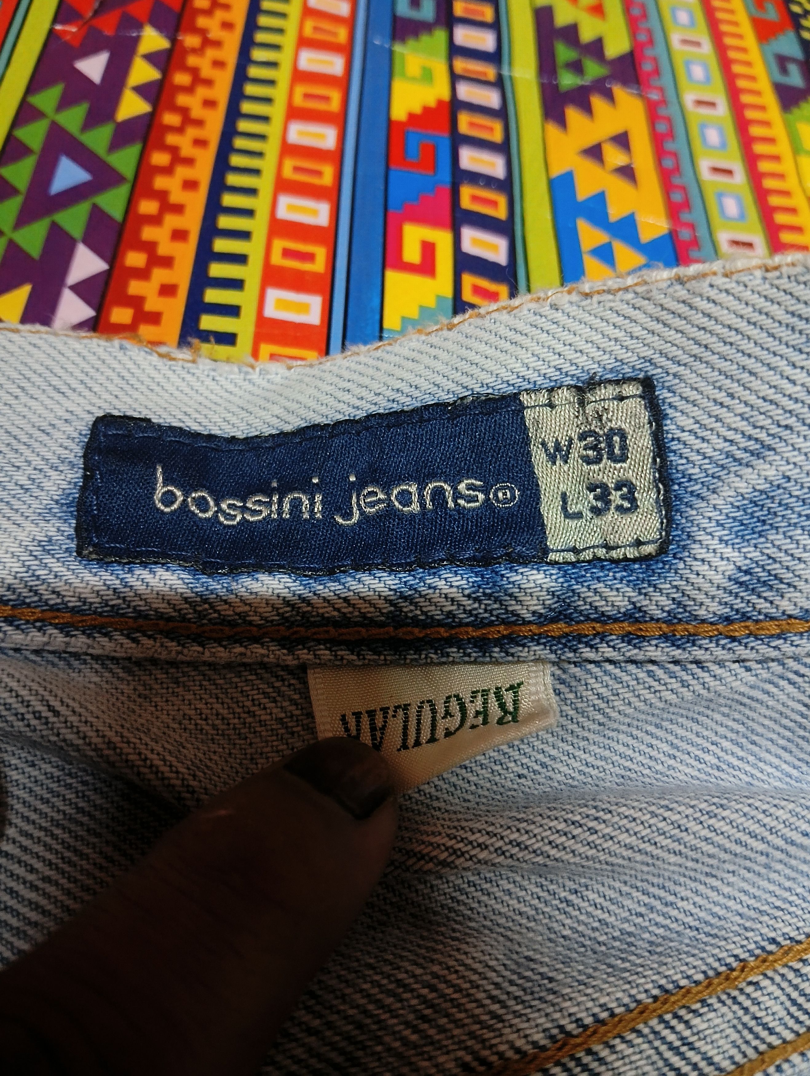Other distressed denim bossinni jeans brand Size US 30 / EU 46 - 8 Thumbnail