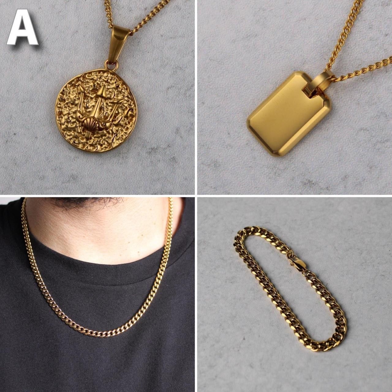Jewelry 5 Piece Gold Jewelry Set Size 28 - 2 Thumbnail