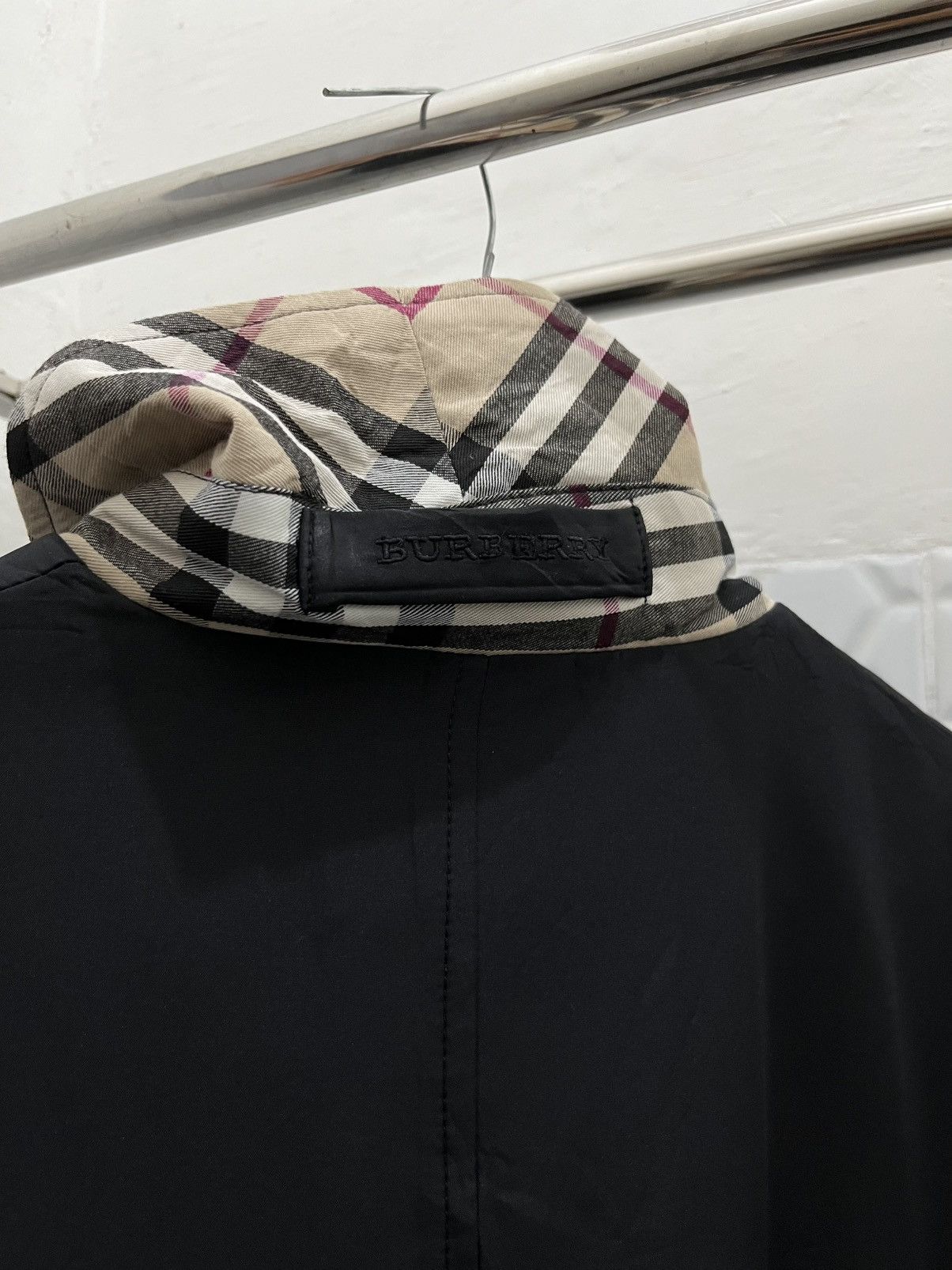 Burberry Vintage Burberry Nylon Coat Jacket Size US L / EU 52-54 / 3 - 11 Thumbnail