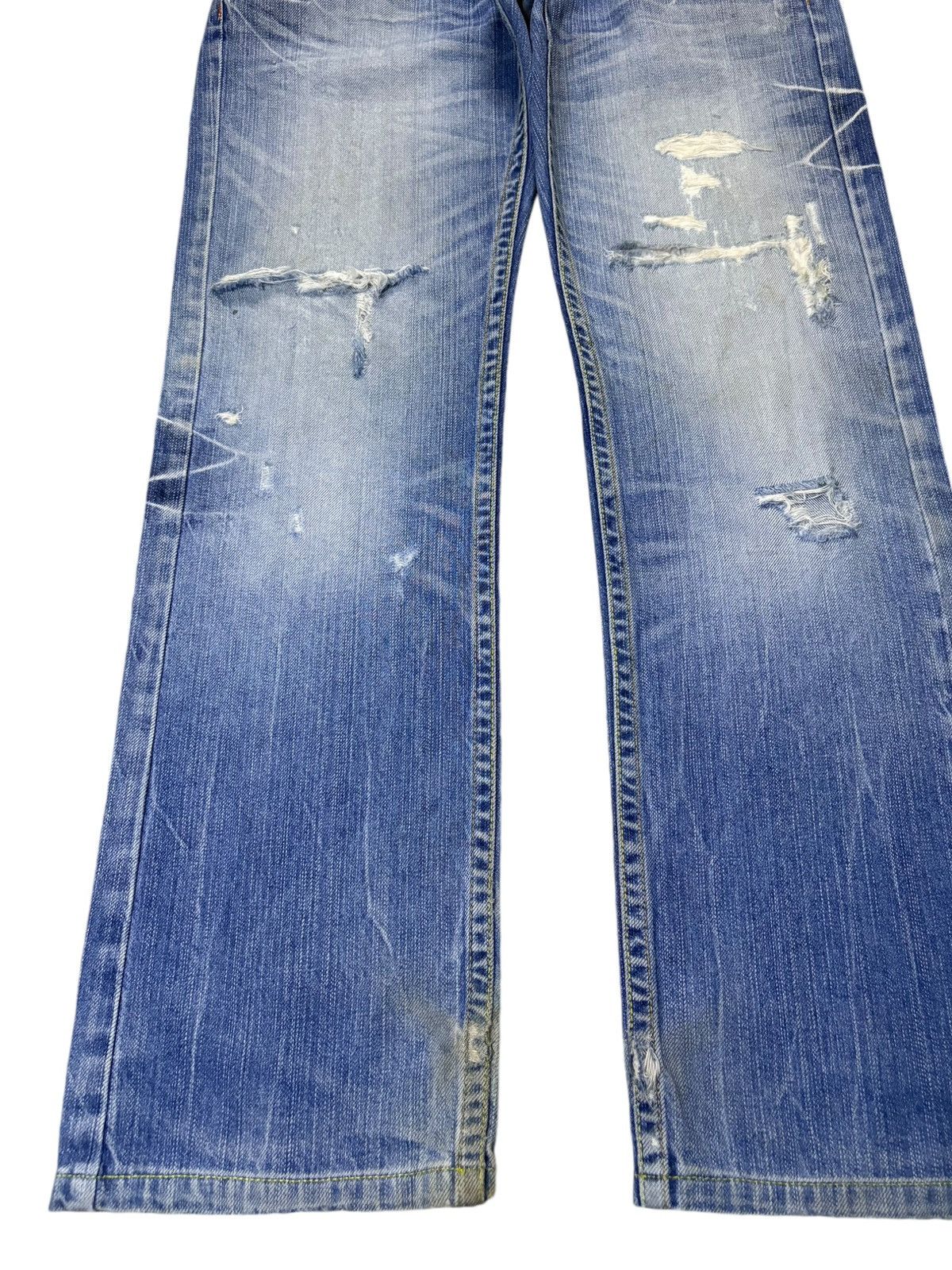 Dsquared2 Vintage Red Pepper Faded Wash Navajo Style Loose Jeans Size US 34 / EU 50 - 5 Thumbnail