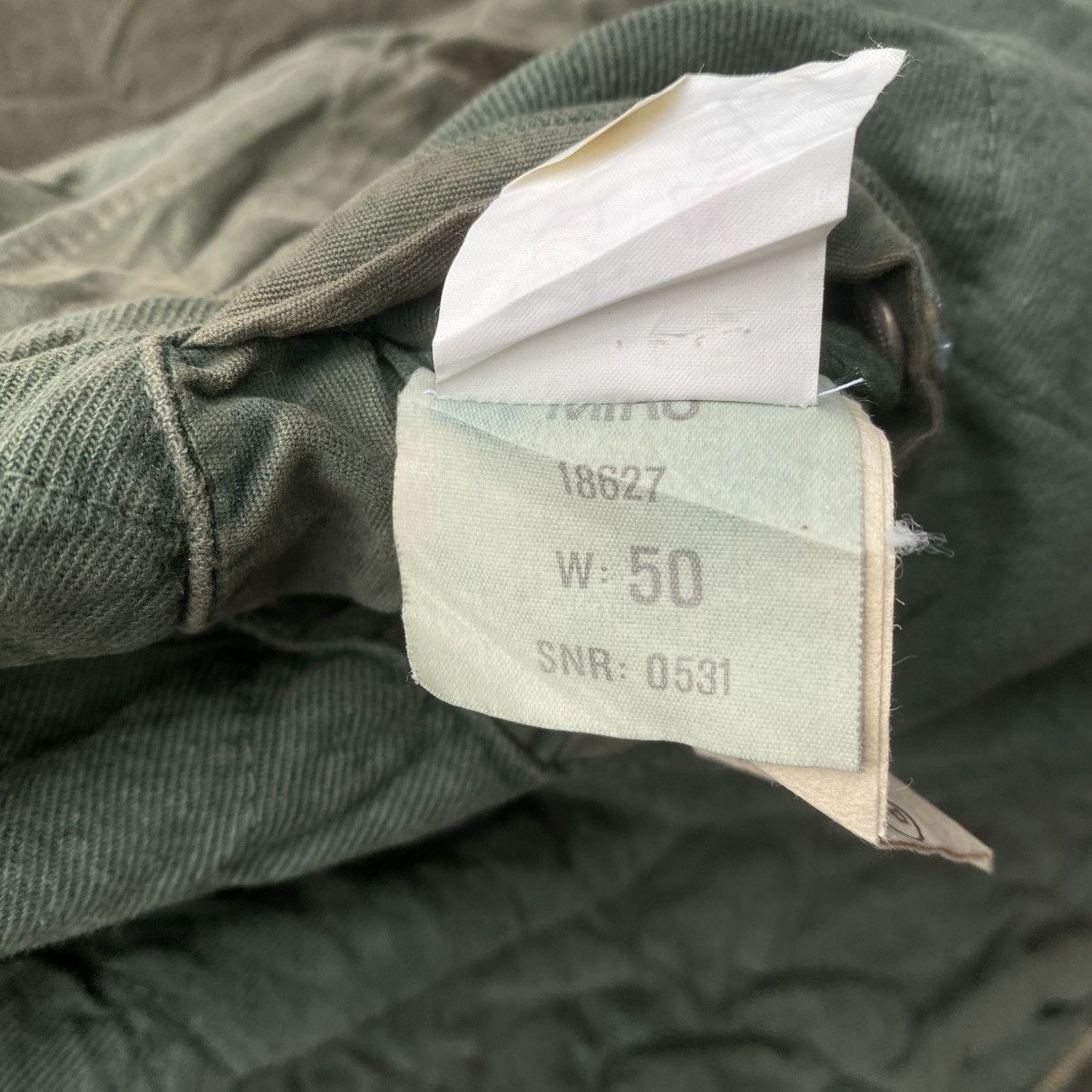Hugo Boss × Vintage Vintage HUGO BOSS ‘MIRO’ Military Style Bomber Jacket Luxury Size US M / EU 48-50 / 2 - 8 Thumbnail