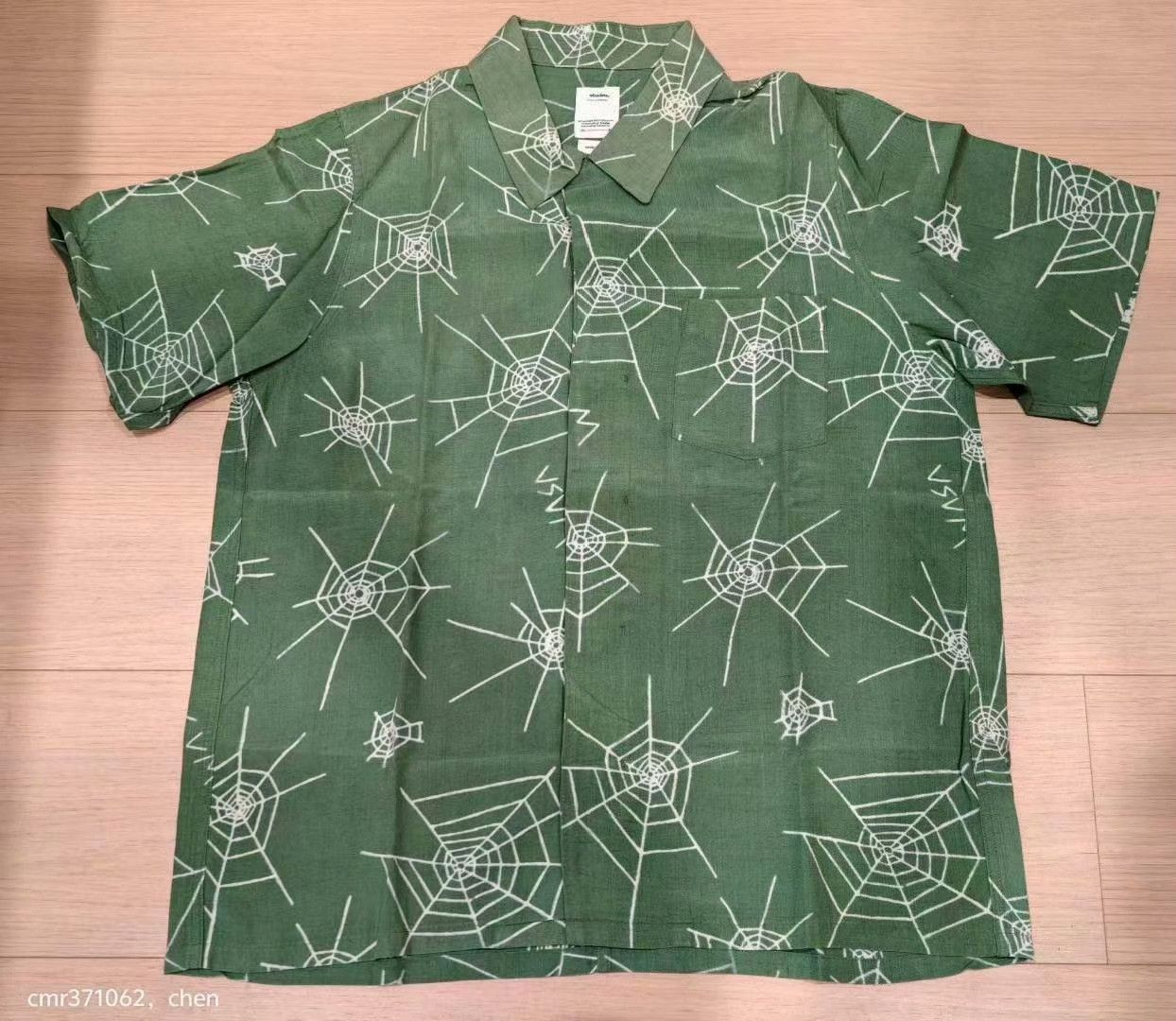 Visvim visvim free edge 19ss spider web shirt | Grailed