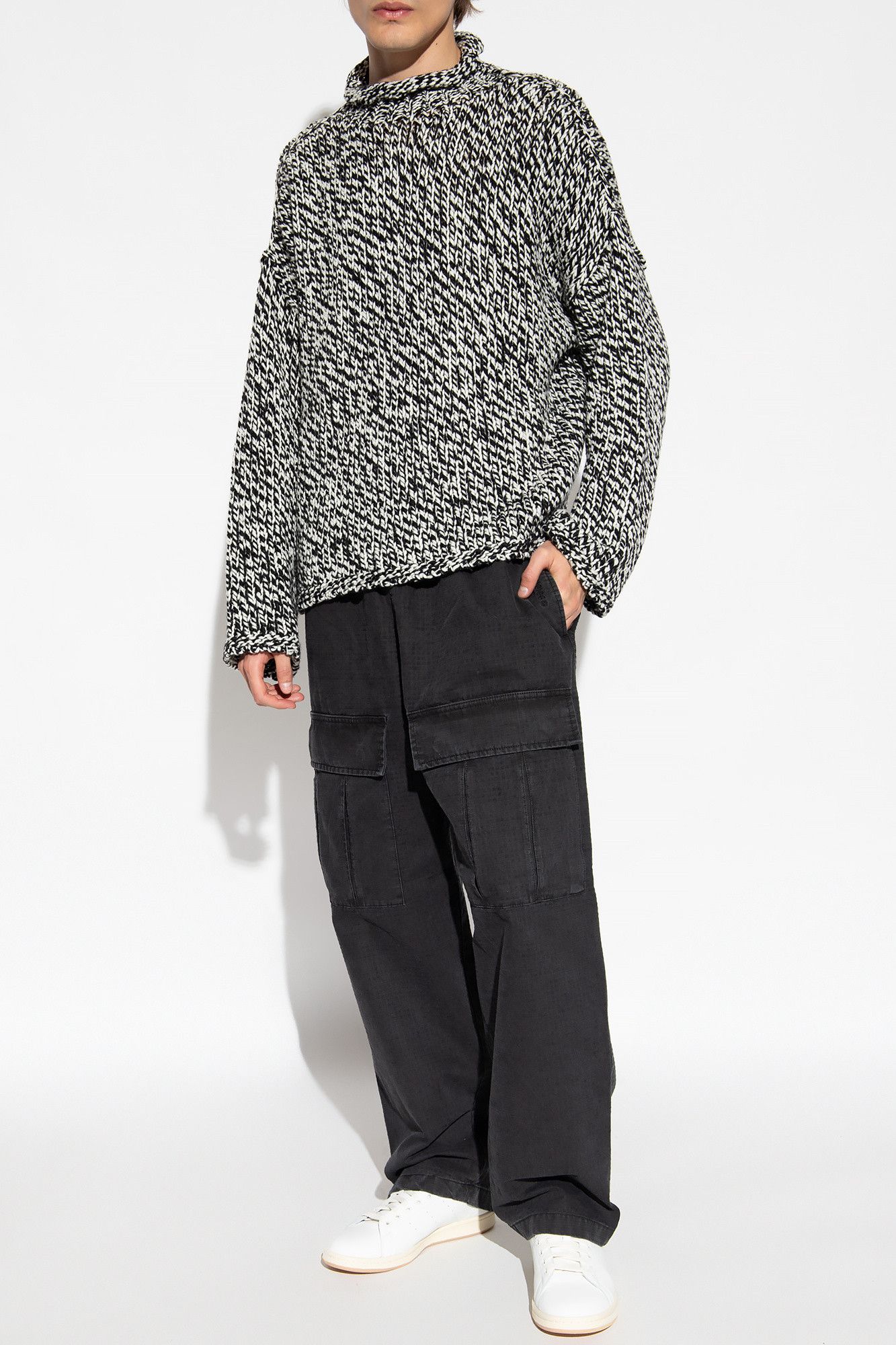Acne Studios BNWT AW23 ACNE STUDIOS BLACK WOOL SWEATER M Size US M / EU 48-50 / 2 - 13 Thumbnail