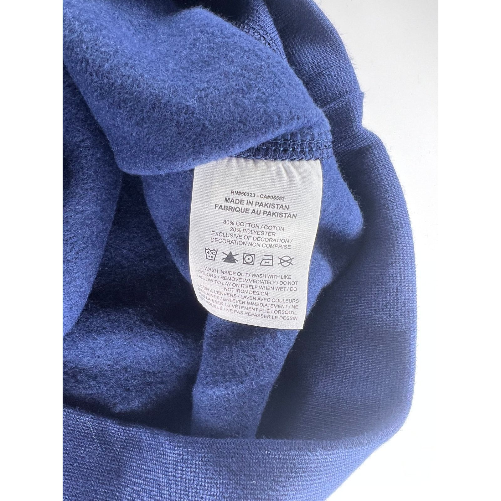 Nike Nike Solo Swoosh Sweatshirt Blue Brushed Fleece Crewneck Size US XL / EU 56 / 4 - 8 Thumbnail