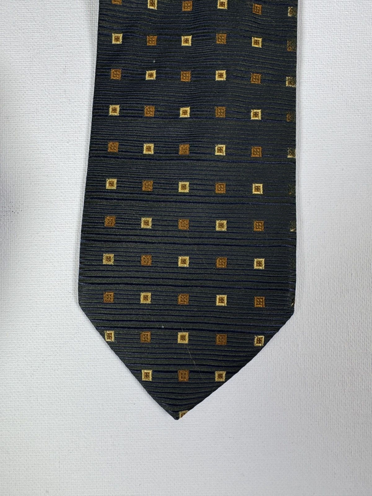 Pal Zileri Pal Zileri Blue, Green And orange Yellow Tie Made In Italy Size ONE SIZE - 2 Thumbnail