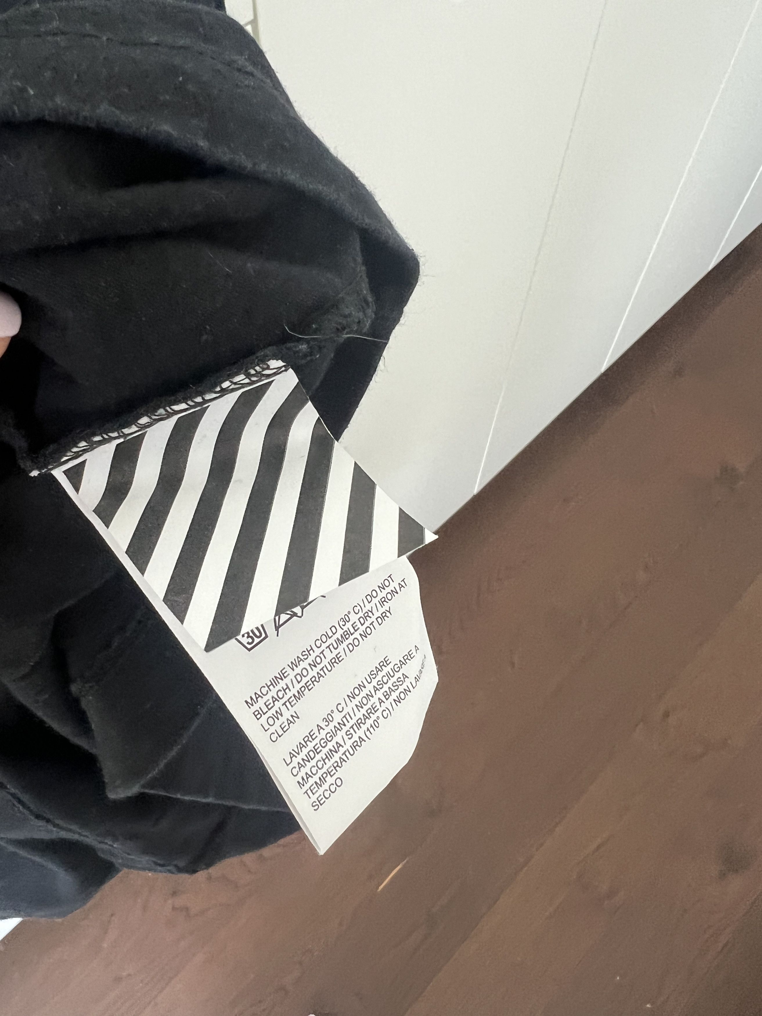 Off-White OFF-WHITE Black Gradient Long Sleeve T-Shirt Size L / US 10 / IT 46 - 5 Thumbnail
