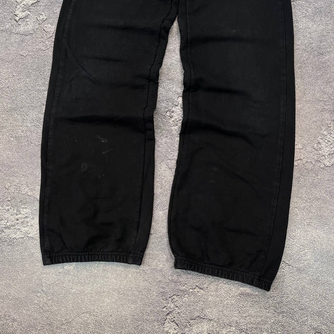 Nike Vintage Nike Black Drill Baggy Sweatpants Pants Sz M Size US 33 - 4 Thumbnail