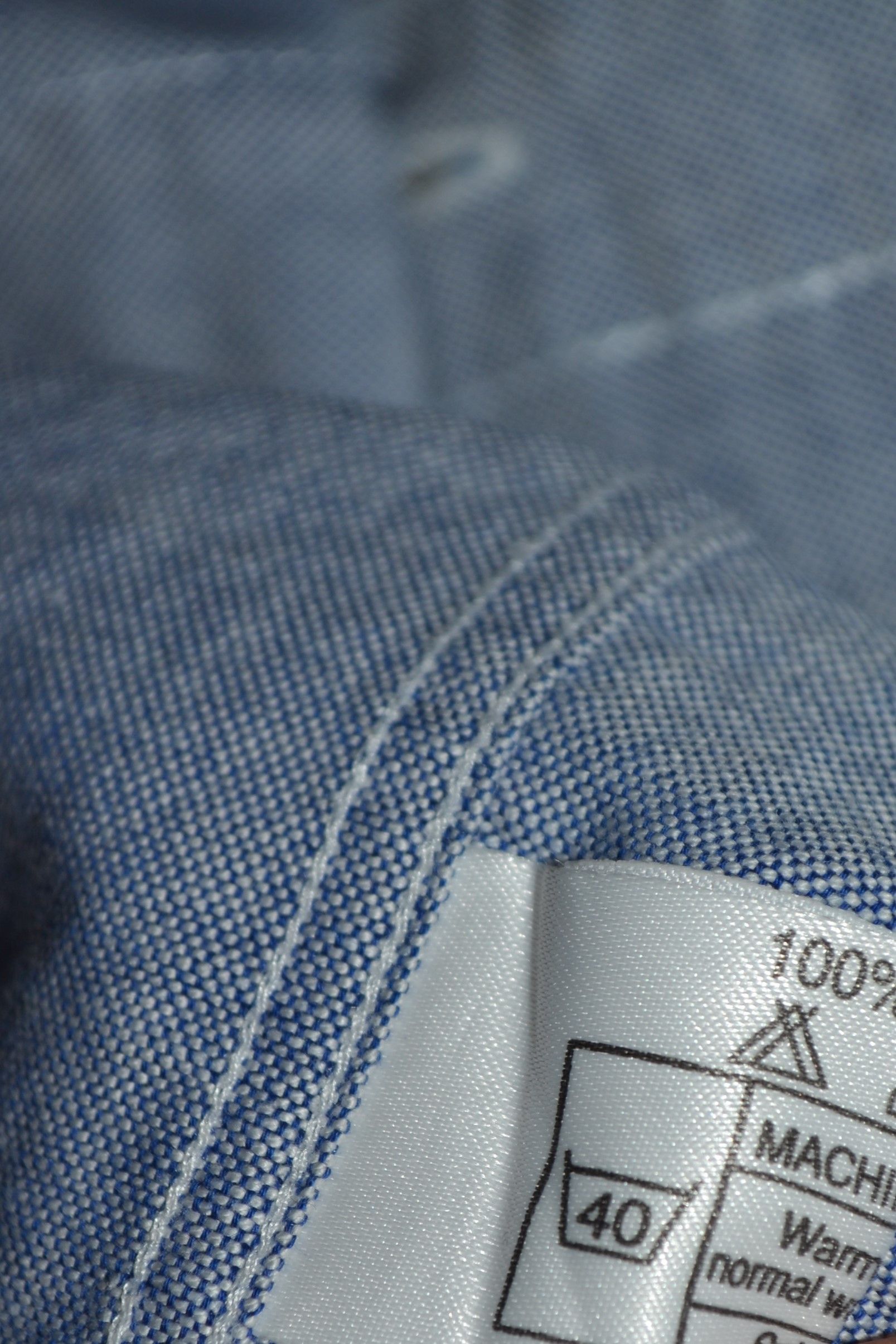 Burberry Burberry Thomas Light Blue Shirt Chambray L Size US L / EU 52-54 / 3 - 7 Thumbnail