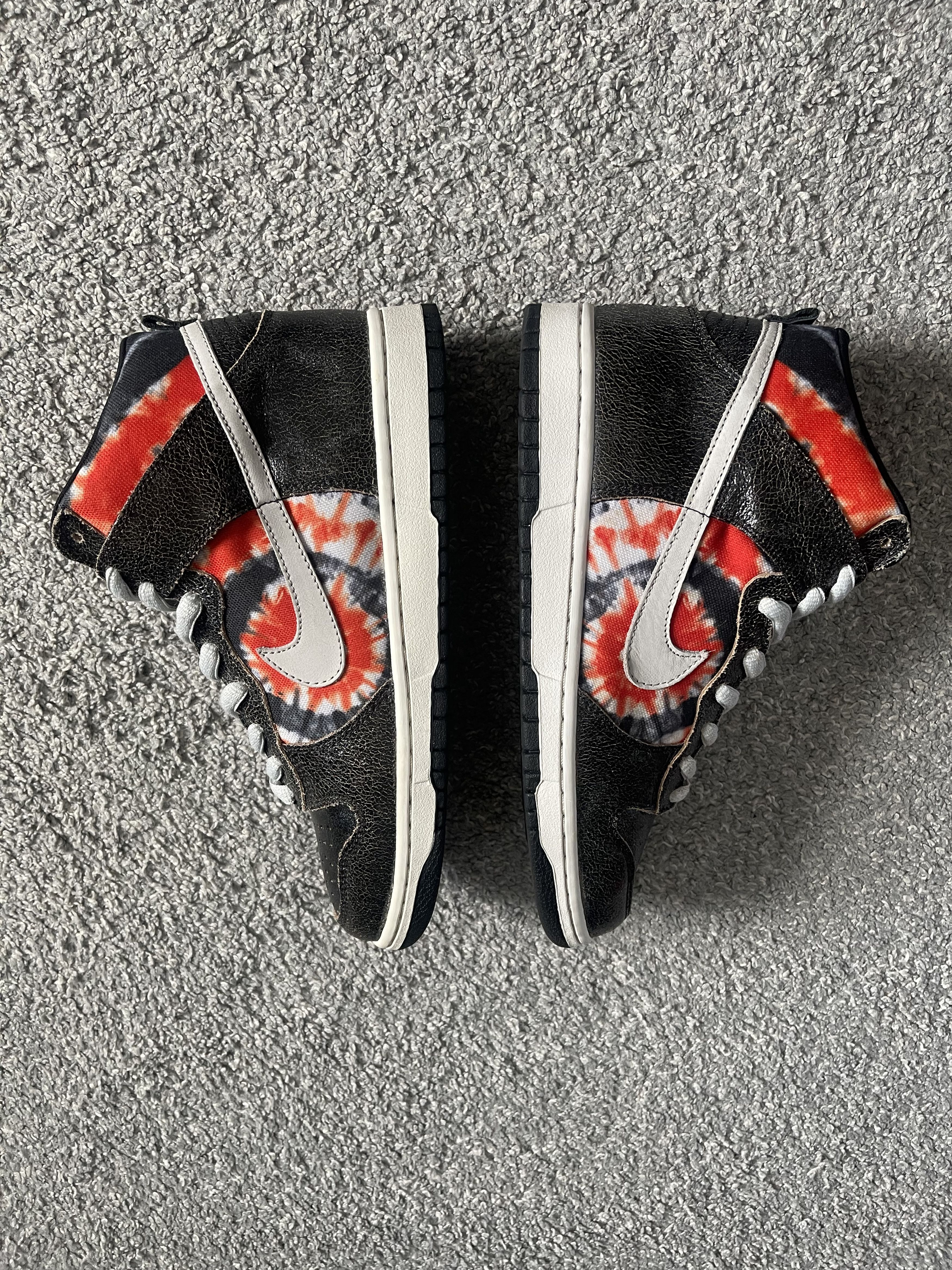 Nike Nike SB Dunk High (HUF) sz 9.5 Size US 9.5 / EU 42-43 - 4 Thumbnail