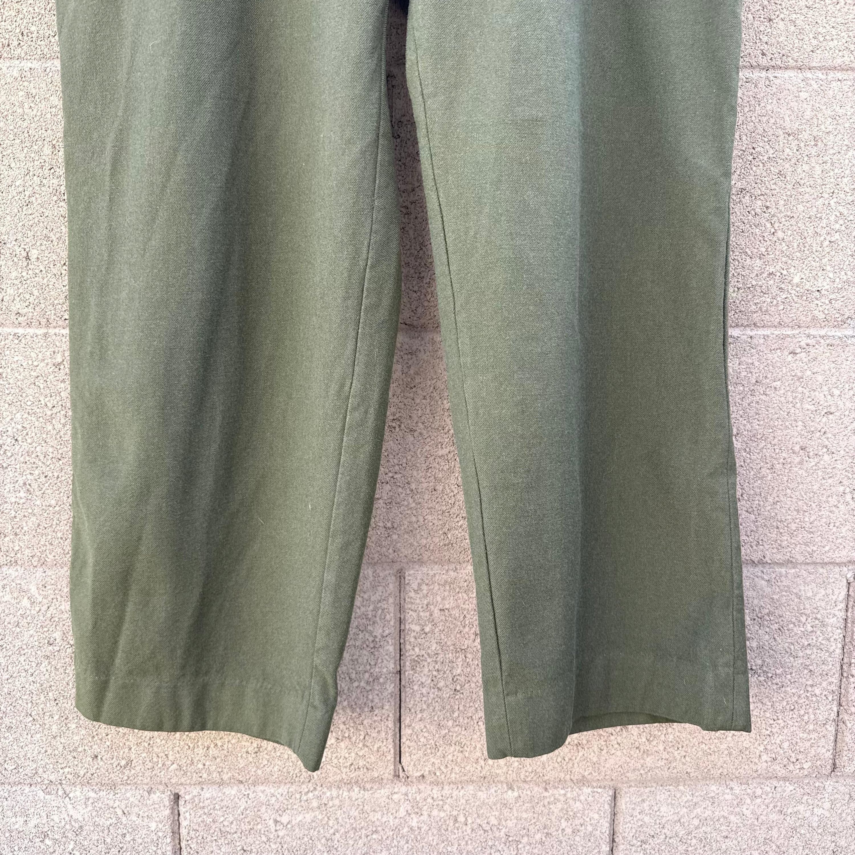 Vintage 50's US Military Wool Field M-51 Trousers Size US 38 / EU 54 - 6 Thumbnail