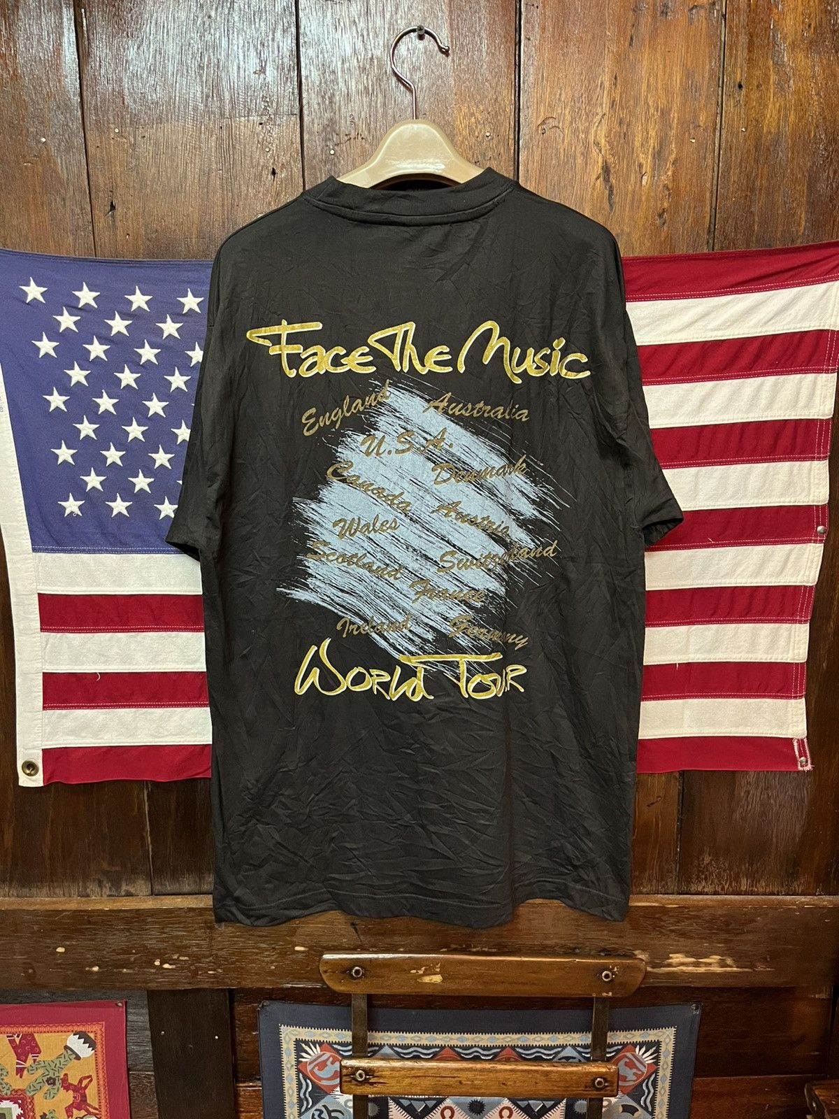 Band Tees × Vintage Vintage 1995 Torvill & Dean World Tour T-Shirt Size US M / EU 48-50 / 2 - 7 Thumbnail