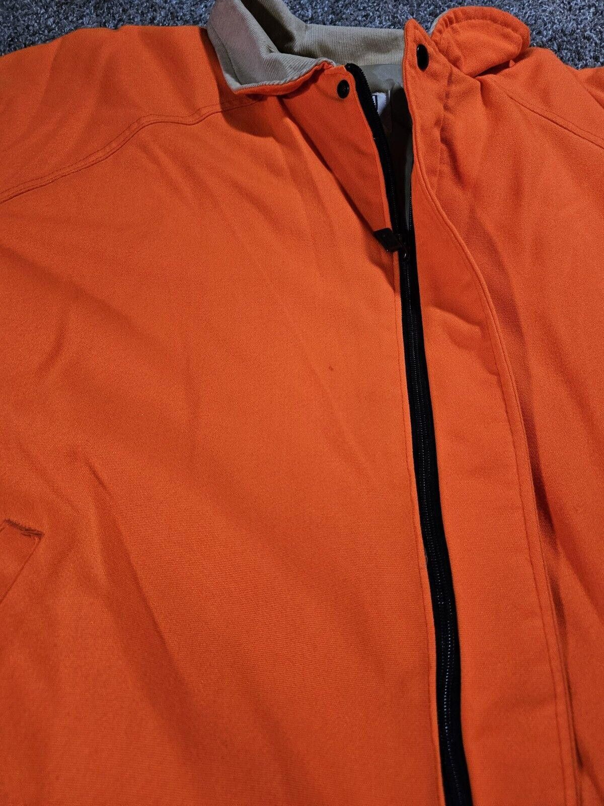 Walls vtg Walls Blizzard-Pruf USA APPROX 2XL Orange Hunting Jacket Size ONE SIZE - 6 Thumbnail