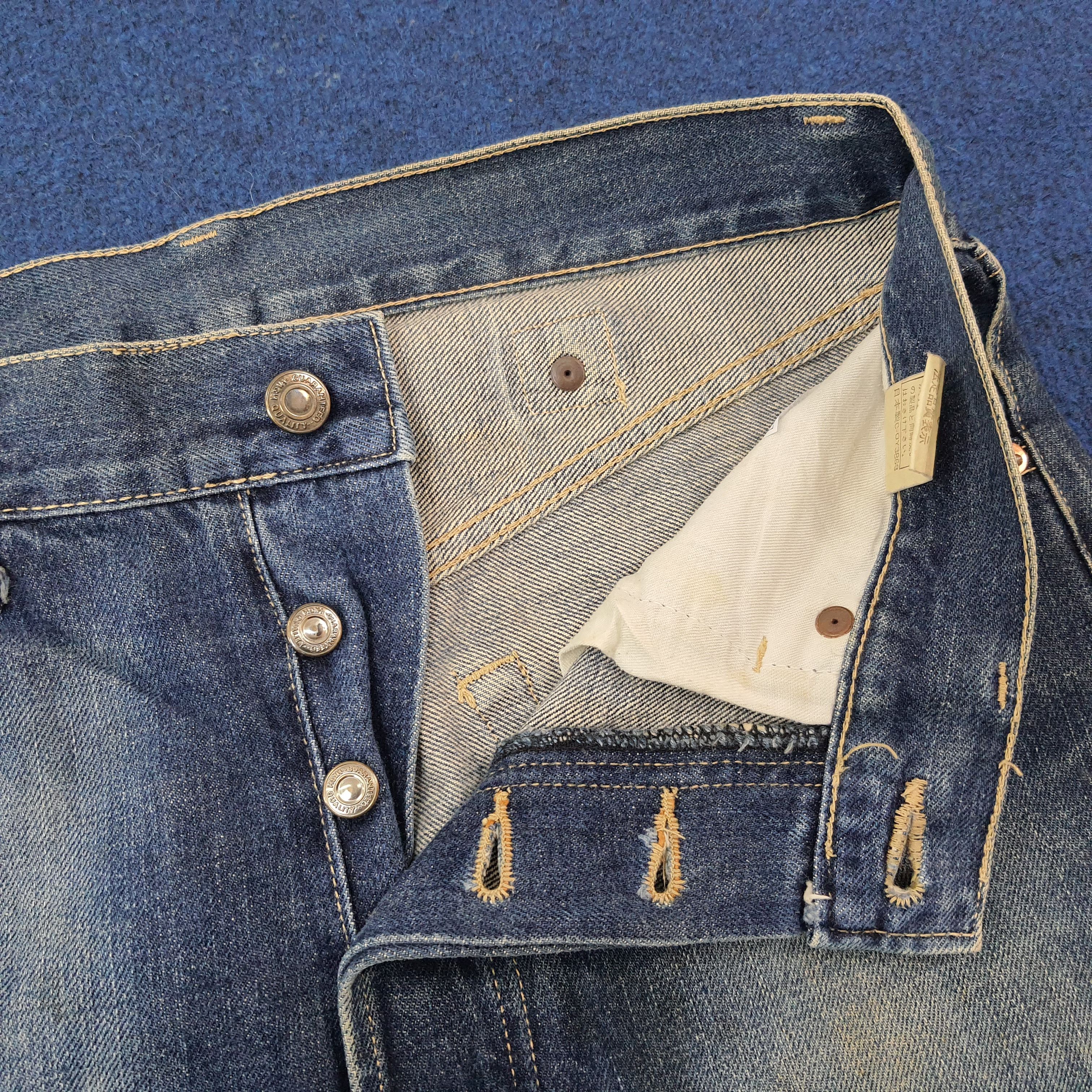Japanese Brand Vintage Japanese Brand Selvedge Custom Daicock Jeans C228N34 Size US 30 / EU 46 - 6 Thumbnail