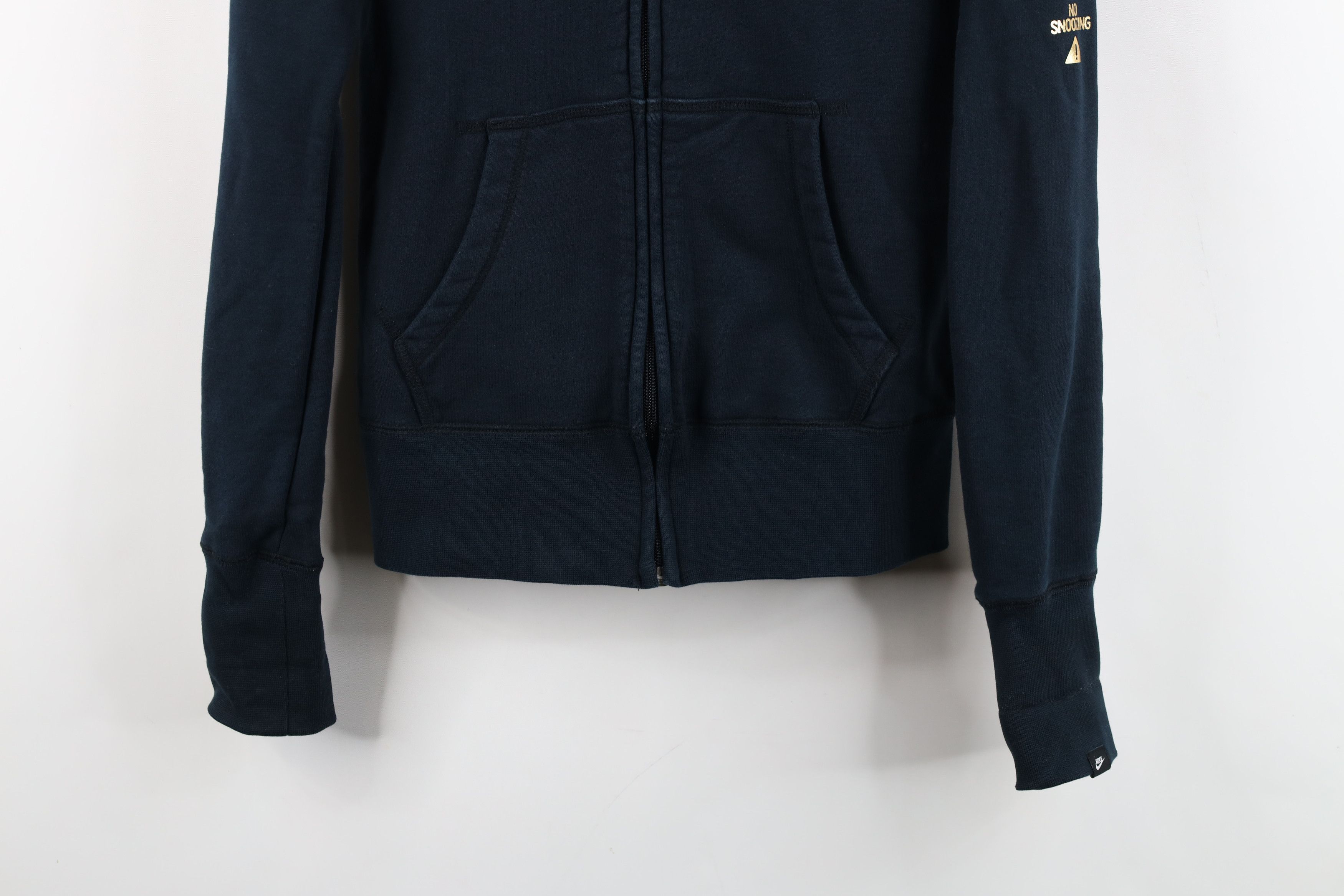 Nike Vintage Y2K Nike Sportswear the Rabbit Full Zip Hoodie Black Size L / US 10 / IT 46 - 3 Thumbnail