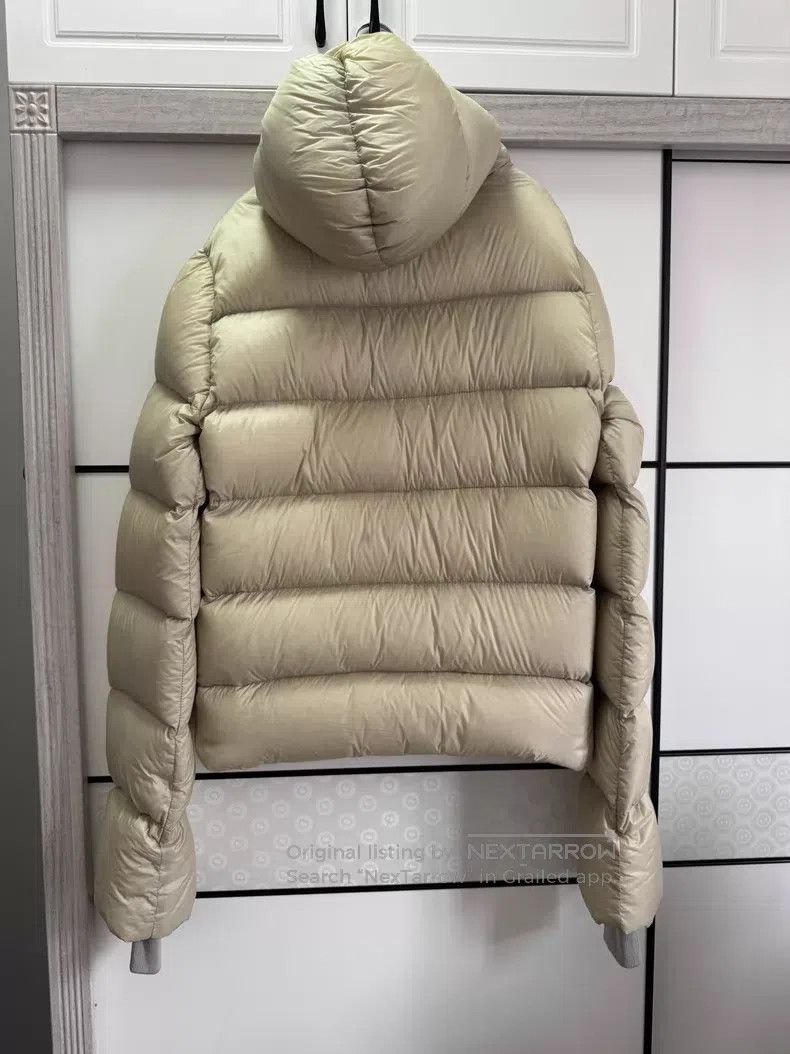 Rick Owens RICK OWENS Shark Puffer Jacket - Beige Size XS / US 0-2 / IT 36-38 - 4 Thumbnail