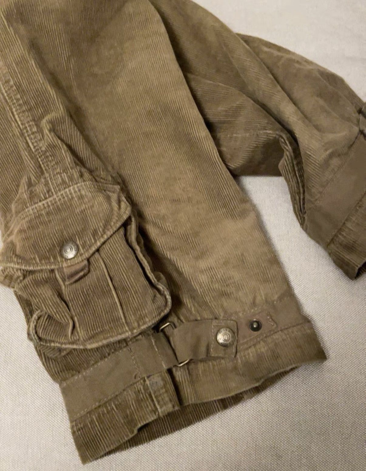 Ralph Lauren Ralph Lauren Corduroy Tactical Cargo Pants K24 Size US 37 - 7 Thumbnail