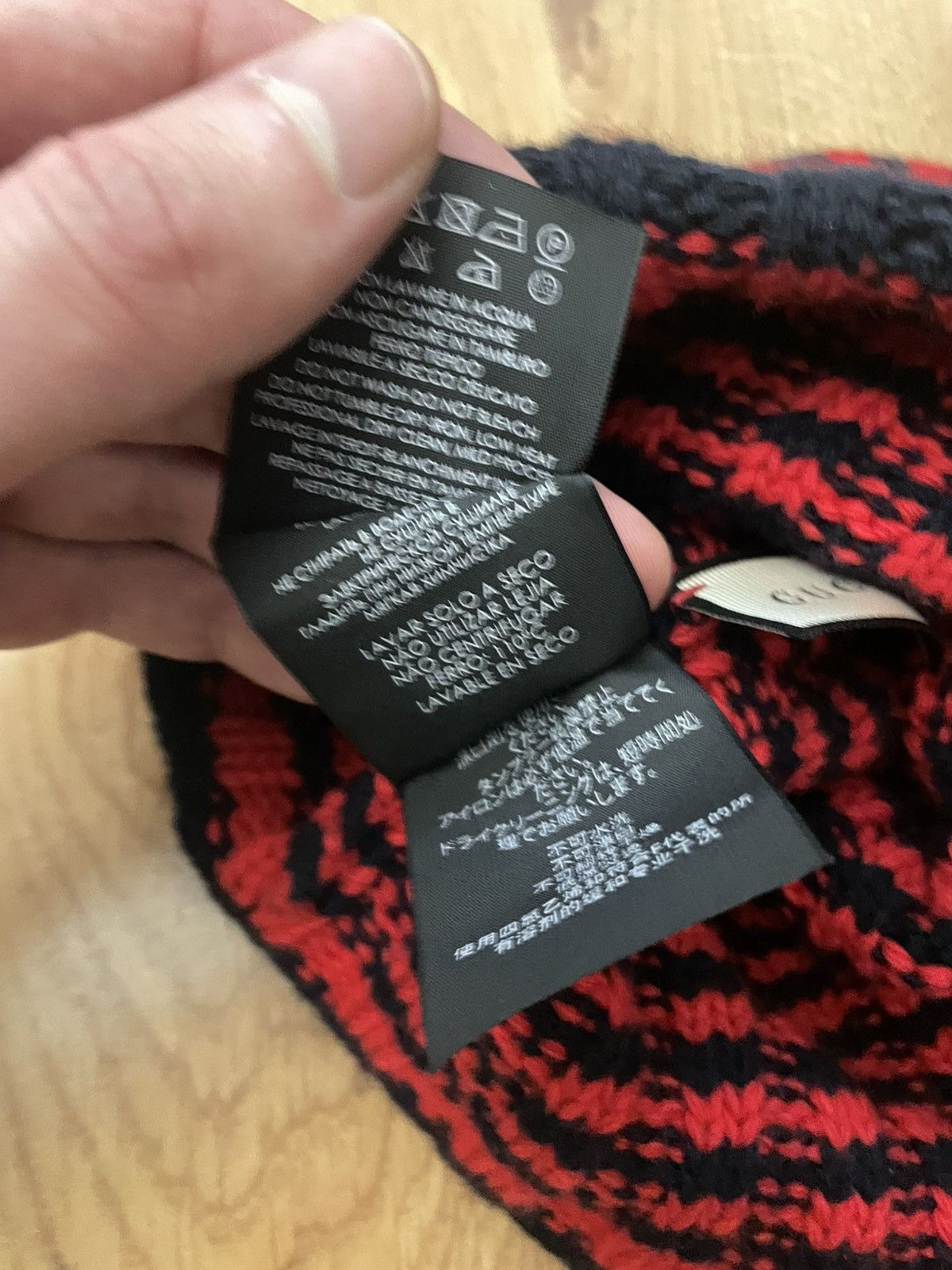 Gucci Gucci Stripe wool beanie Size ONE SIZE - 4 Thumbnail