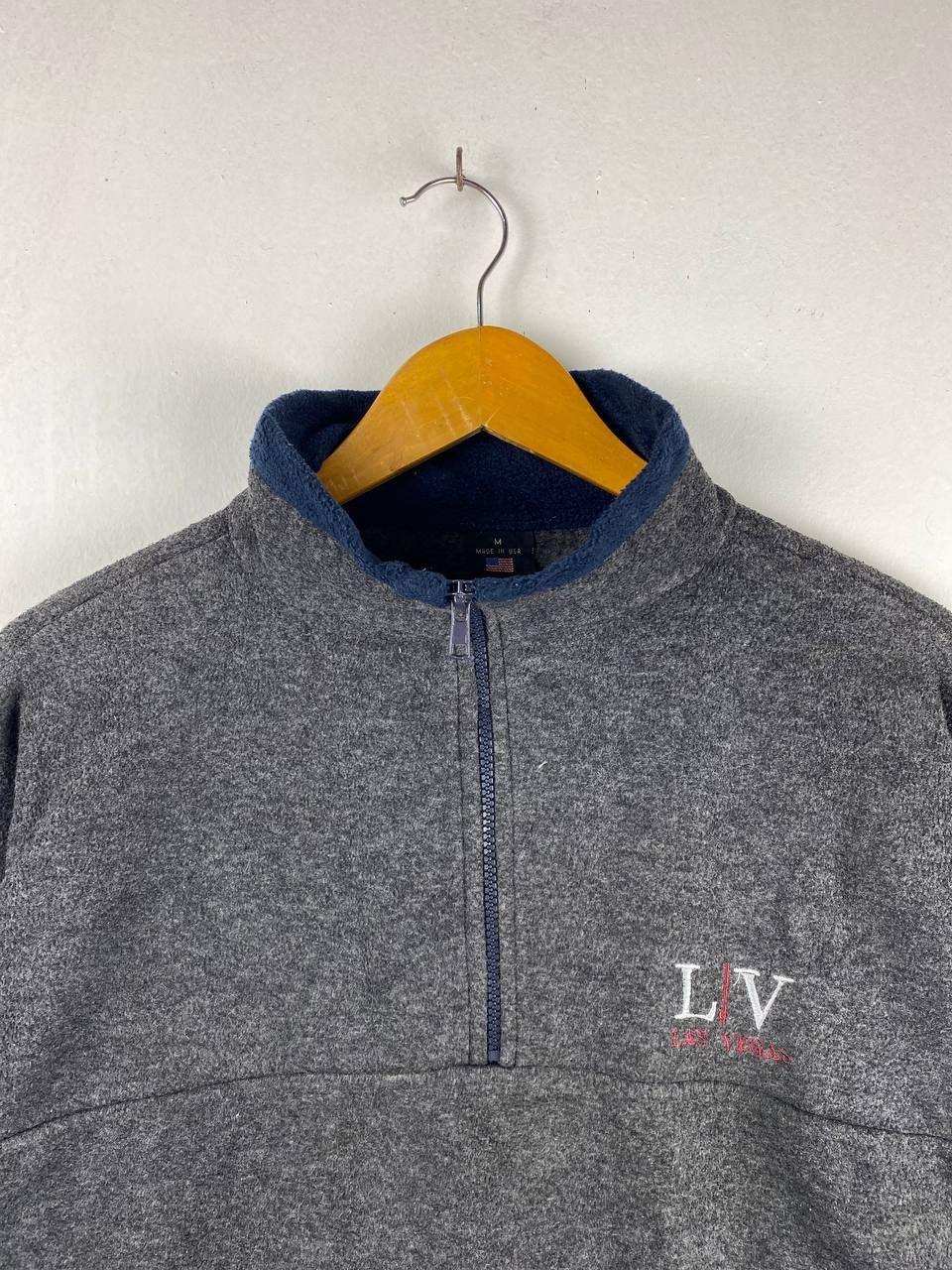 Japanese Brand vintage las vegas anorak fleece jacket nice design Size US M / EU 48-50 / 2 - 2 Thumbnail