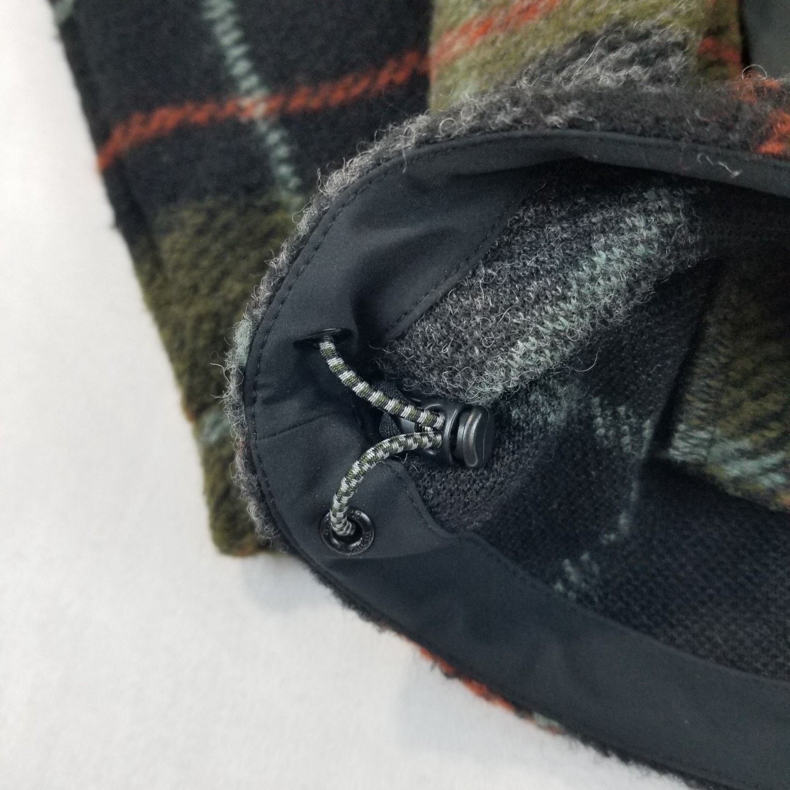 Maloja Maloja Jacket MarmoM Mens Large Green Black Plaid Wool Zip Size US L / EU 52-54 / 3 - 8 Thumbnail