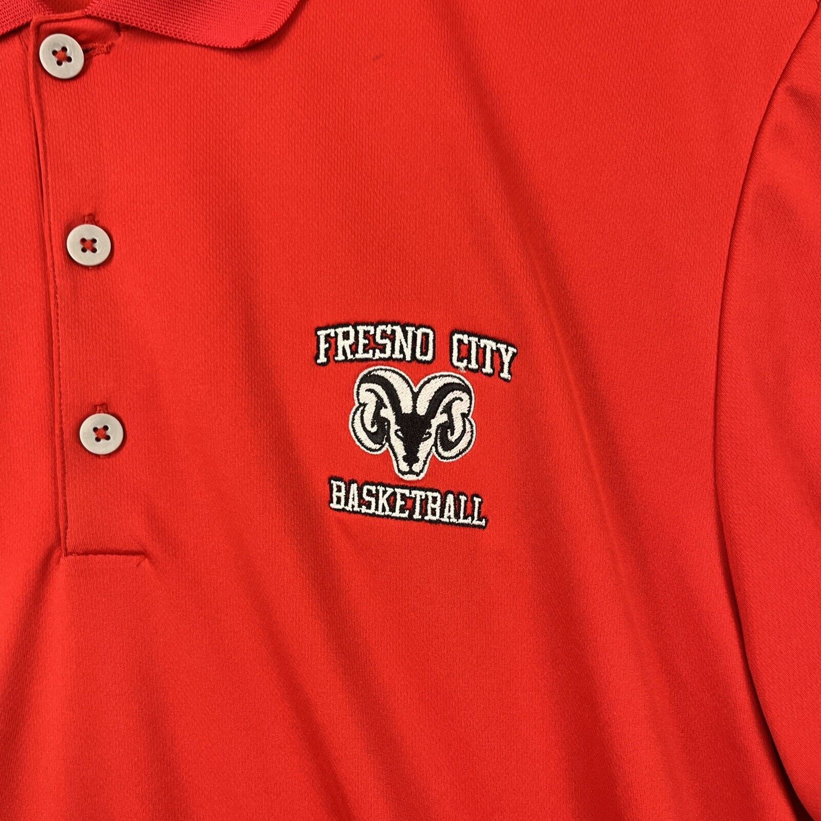 Adidas Adidas Fresno City Basketball Polo Shirt Men Large Embroider Size US L / EU 52-54 / 3 - 4 Thumbnail