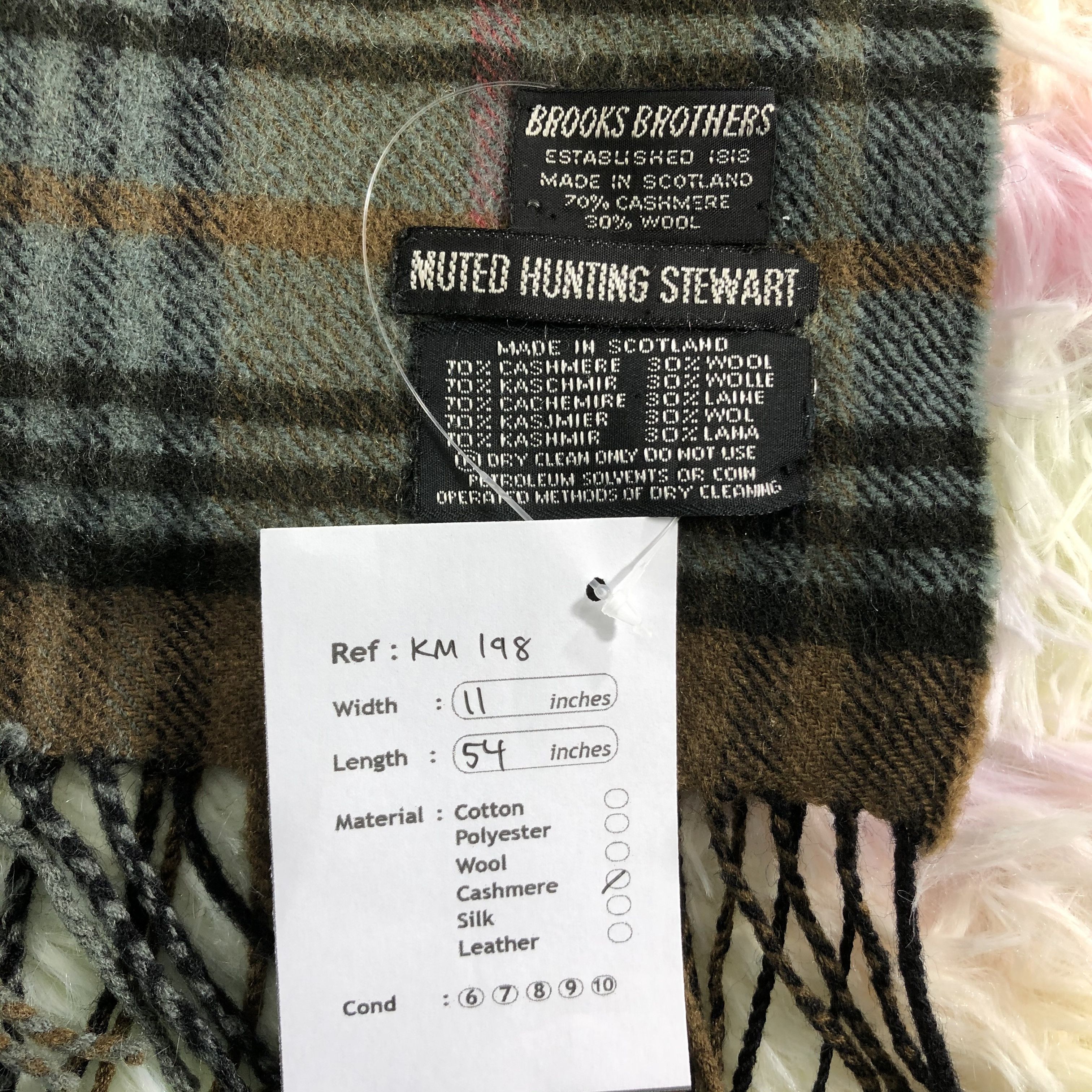 Brooks Brothers Brooks Brothers Scarf / Muffler / Neckwear - KM198 Size ONE SIZE - 5 Thumbnail