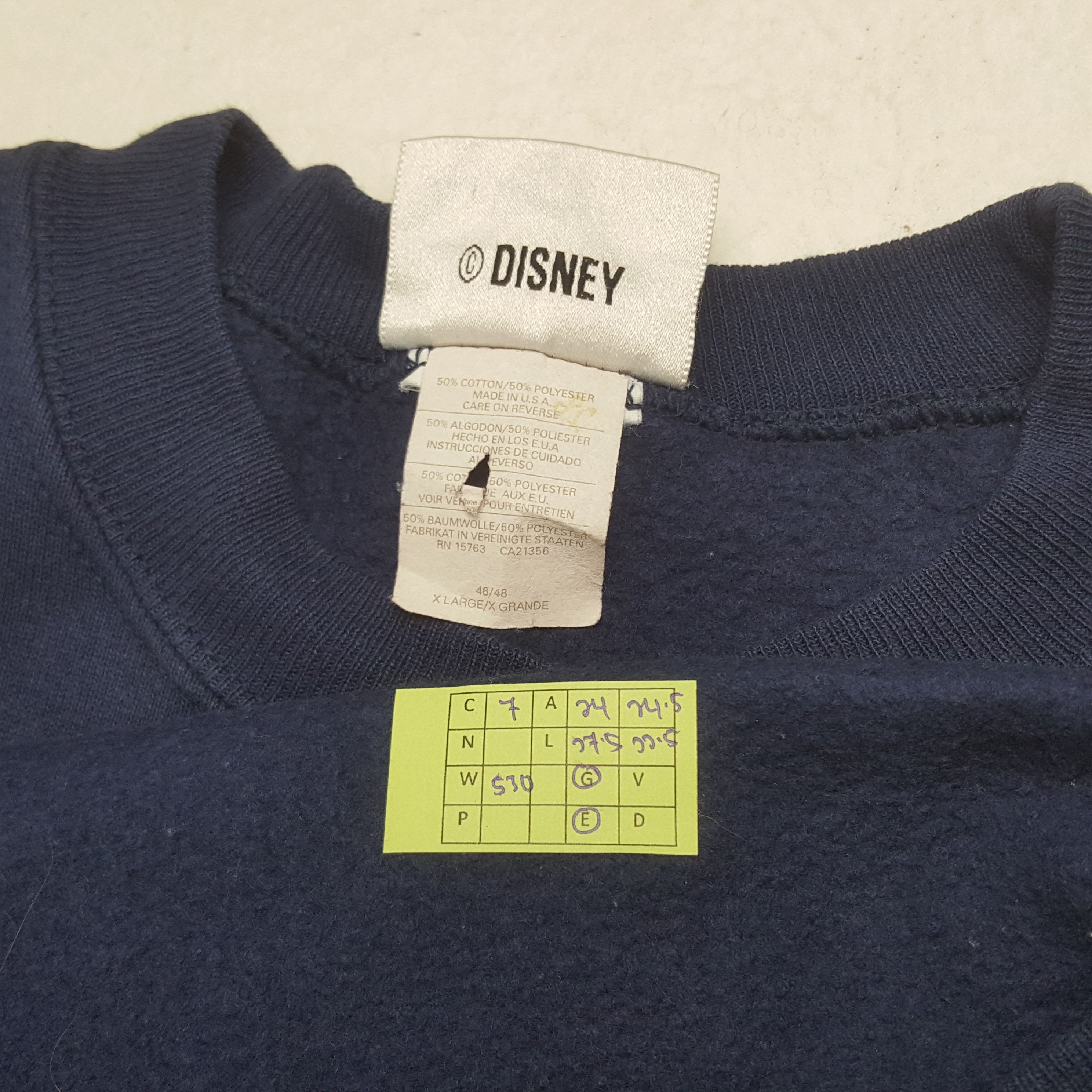 Disney Vintage Pooh American Cartoon Character Sweatshirt RR7 Size US L / EU 52-54 / 3 - 7 Thumbnail