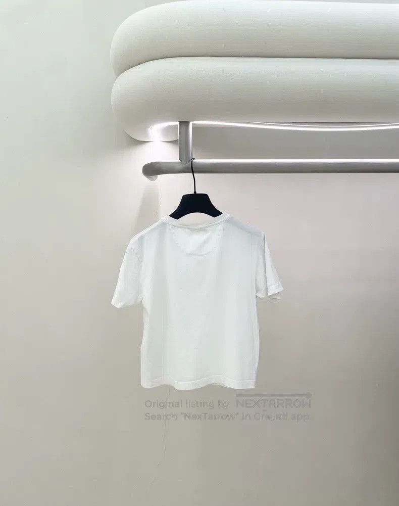 Fendi Fendi White Pocket Zipper T-Shirt Size S / US 4 / IT 40 - 2 Thumbnail