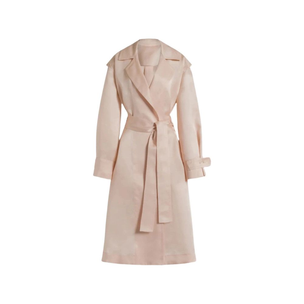 Alberta Ferretti Alberta Ferretti PINK Coats - Trench & Raincoats Size S / US 4 / IT 40 - 1 Thumbnail