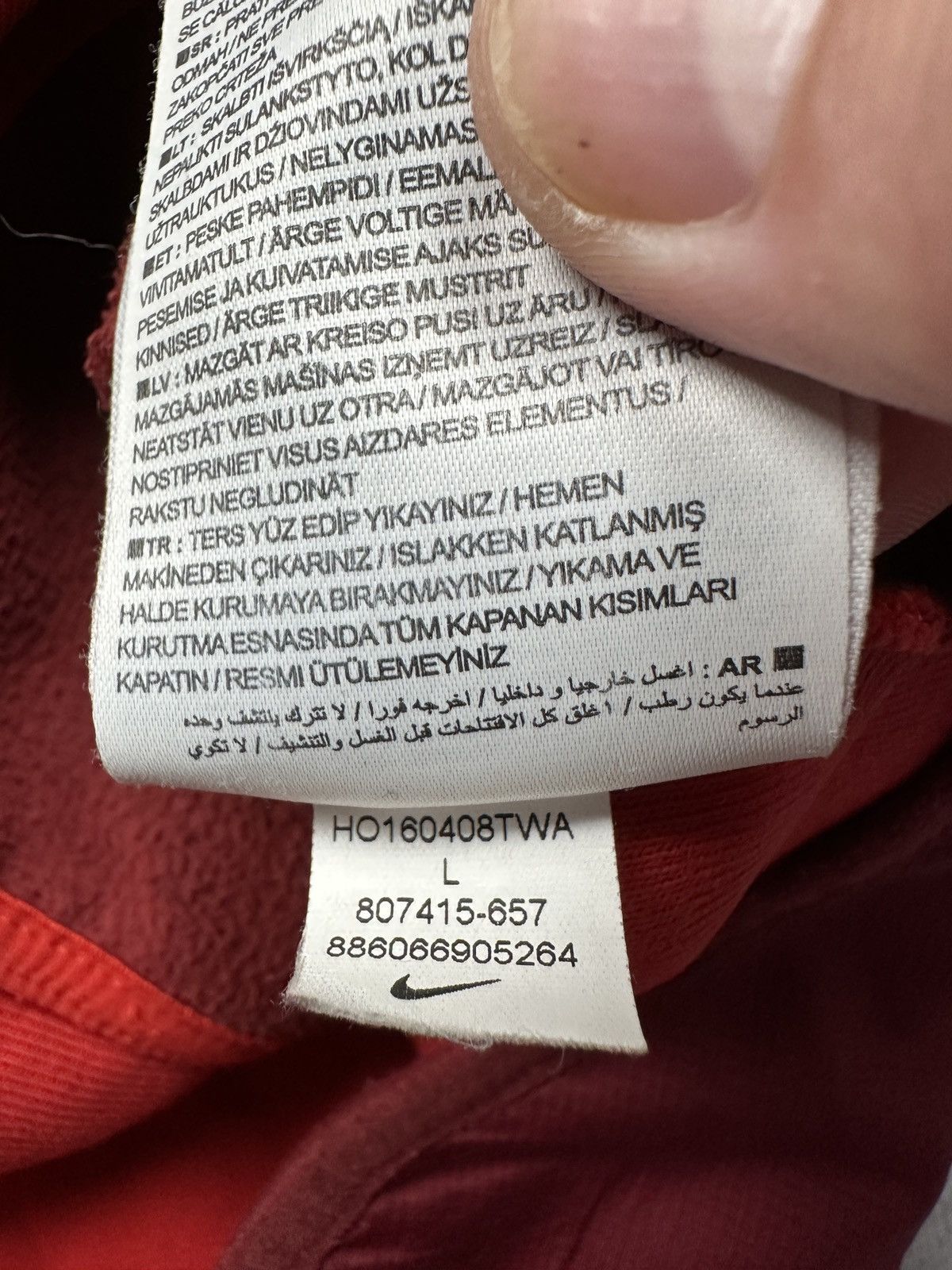 Nike Nike Vintage Zipper Hooded Fleece Jacket Swoosh Logo y2k 90s Size US L / EU 52-54 / 3 - 13 Thumbnail