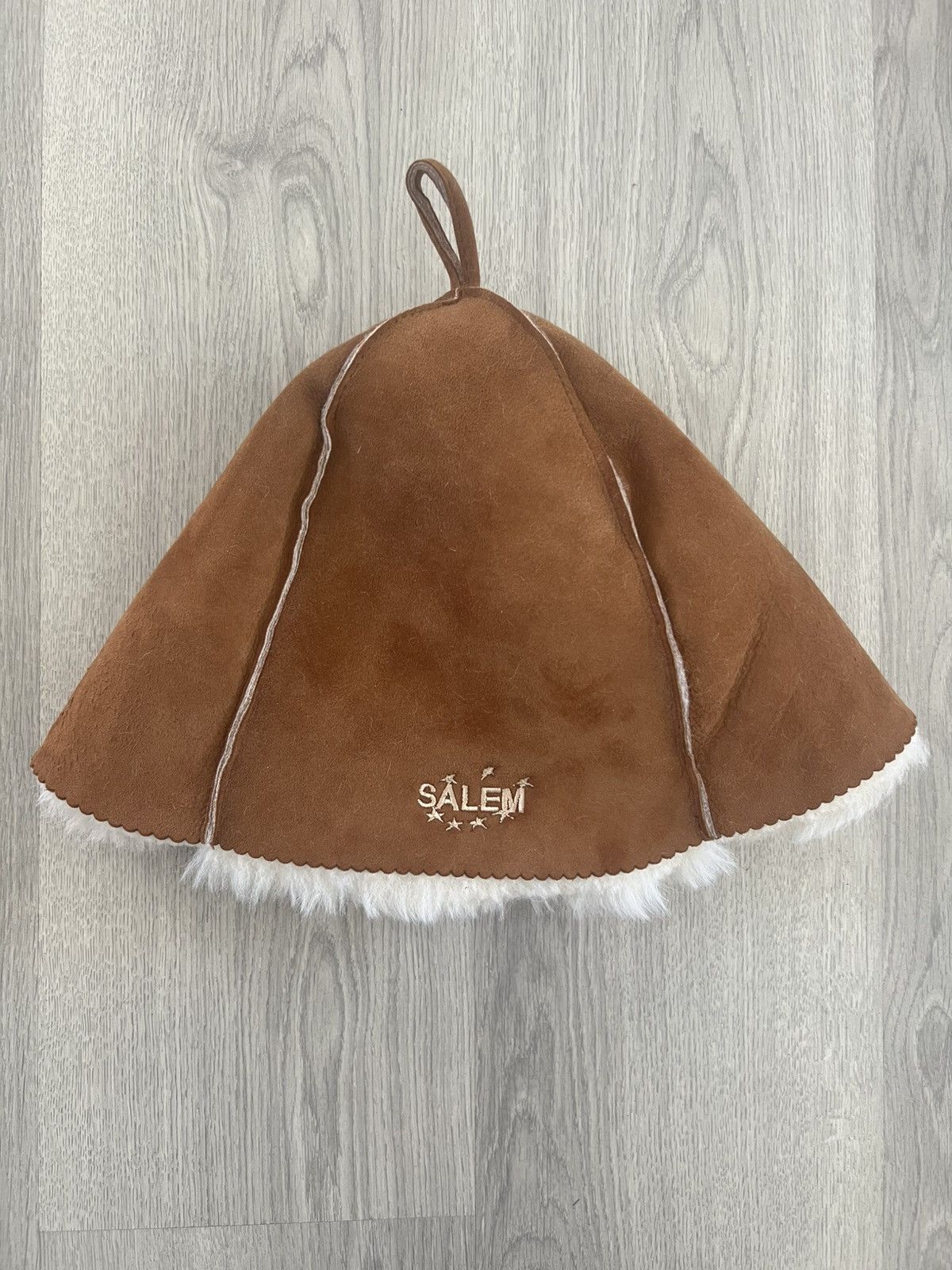 S4LEM Sheepskin Sauna Hat Size ONE SIZE - 2 Thumbnail