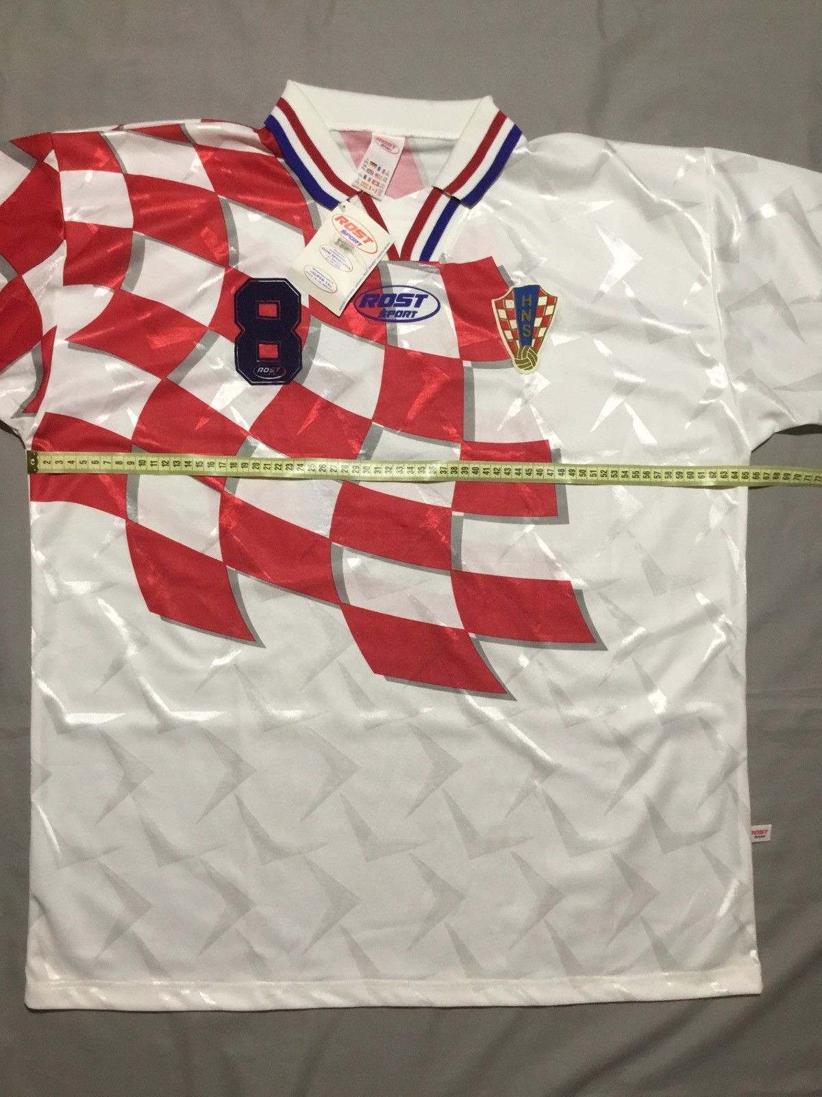 Vintage Croatia National Team Home Jersey Lotto Sz XXL