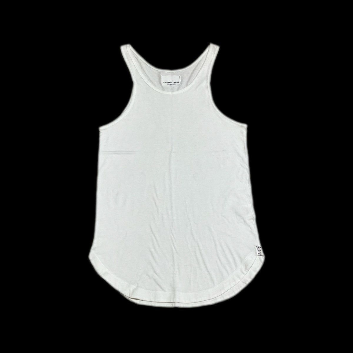 Number (N)ine × Takahiromiyashita The Soloist. 🔥Rare Number (N)ine White Tank Top Size US S / EU 44-46 / 1 - 1 Thumbnail