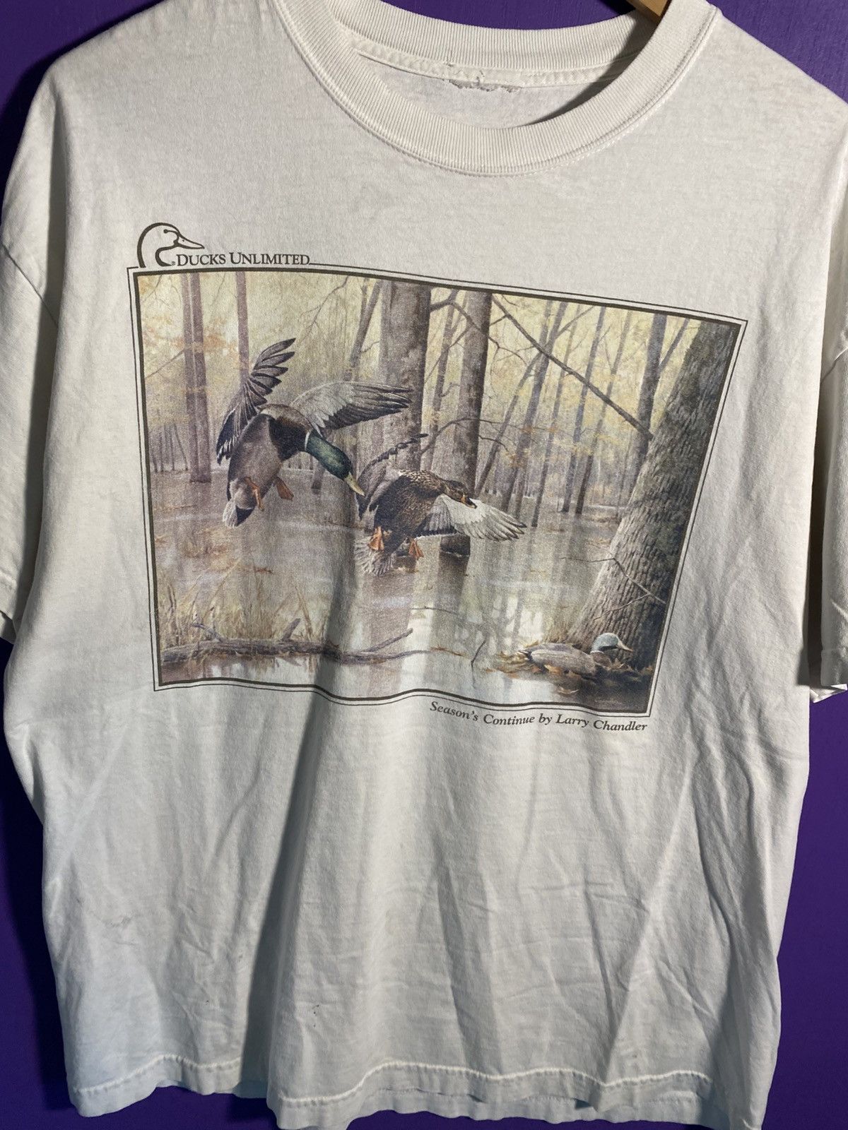 Other Vintage 90s Ducks unlimited seasons continue nature tee Size US XL / EU 56 / 4 - 3 Thumbnail