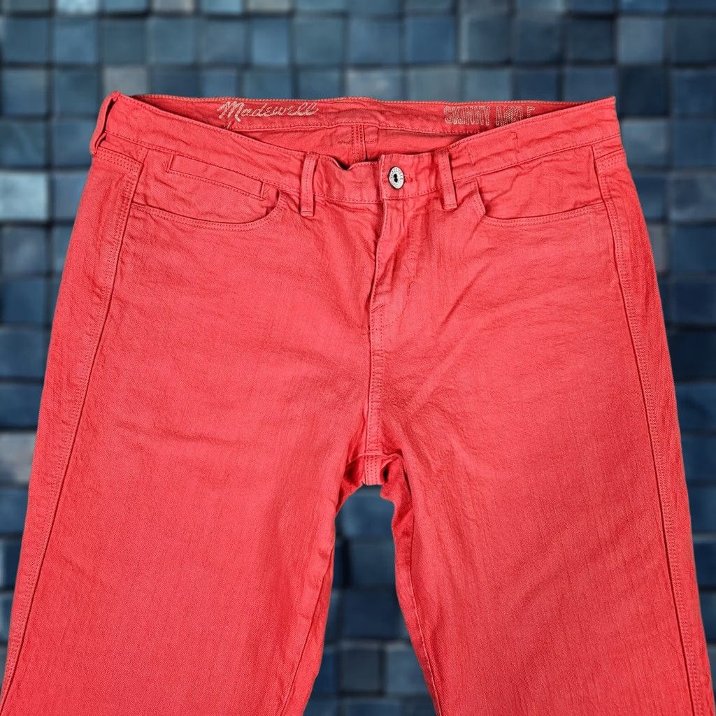 Madewell Madewell Jeans Main Pocket Mid Rise Five Pockets Denim Regular Size 29 Color Orange Womens 90s? Size 29" - 1 Thumbnail
