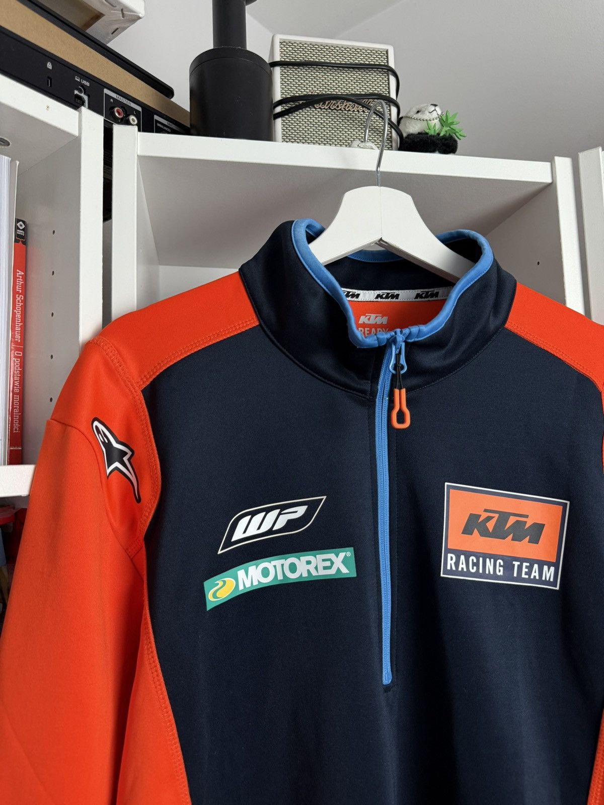 Yamaha KTM moto racing zip sweatshirt jersey XXL yamaha kawasaki y2k Size US XXL / EU 58 / 5 - 4 Thumbnail