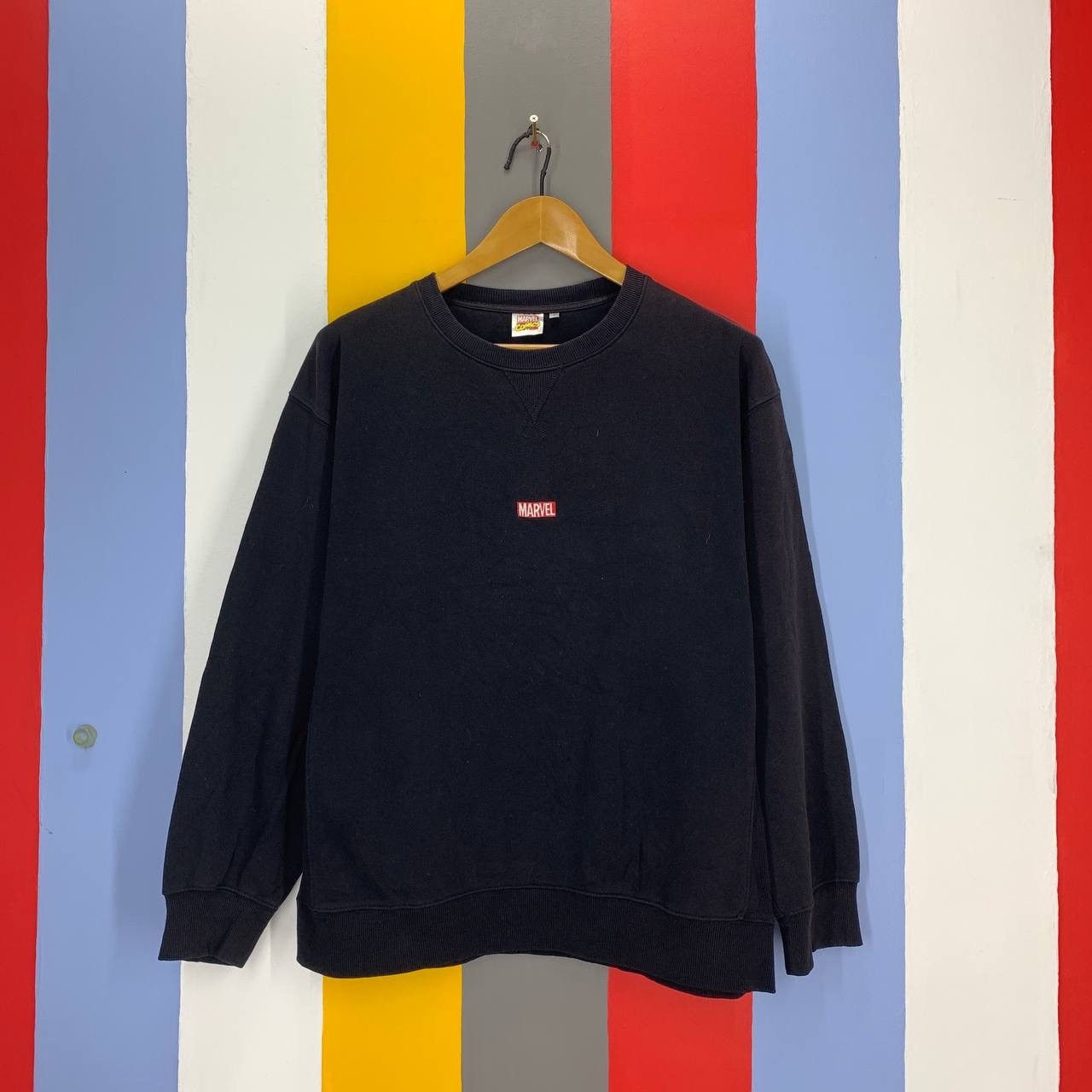 GU MARVEL by GU Crew Neck Sweatshirt #2138/18 Size US L / EU 52-54 / 3 - 1 Thumbnail