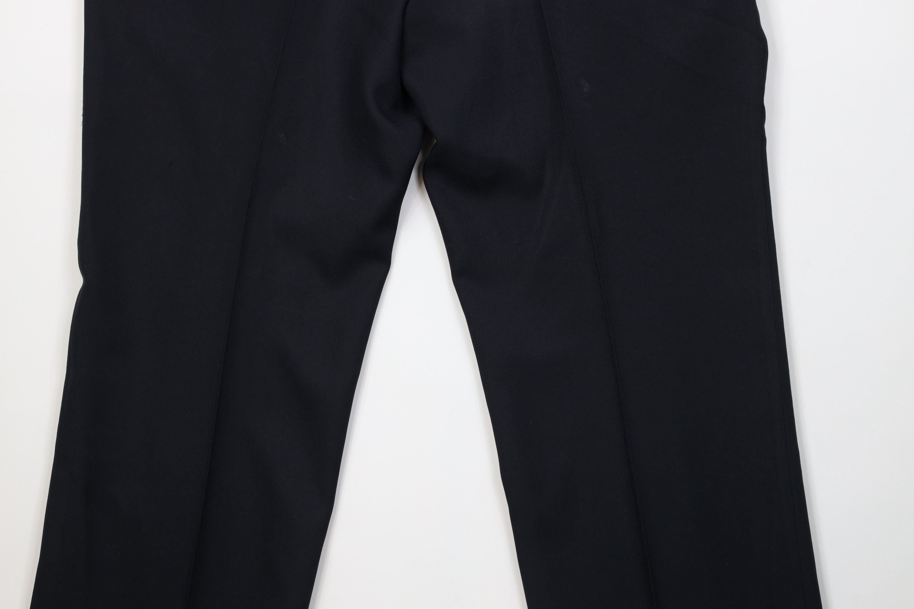 Vintage Vintage 90s Streetwear Flared Wide Leg Chino Pants Blue USA Size US 42 / EU 58 - 13 Thumbnail